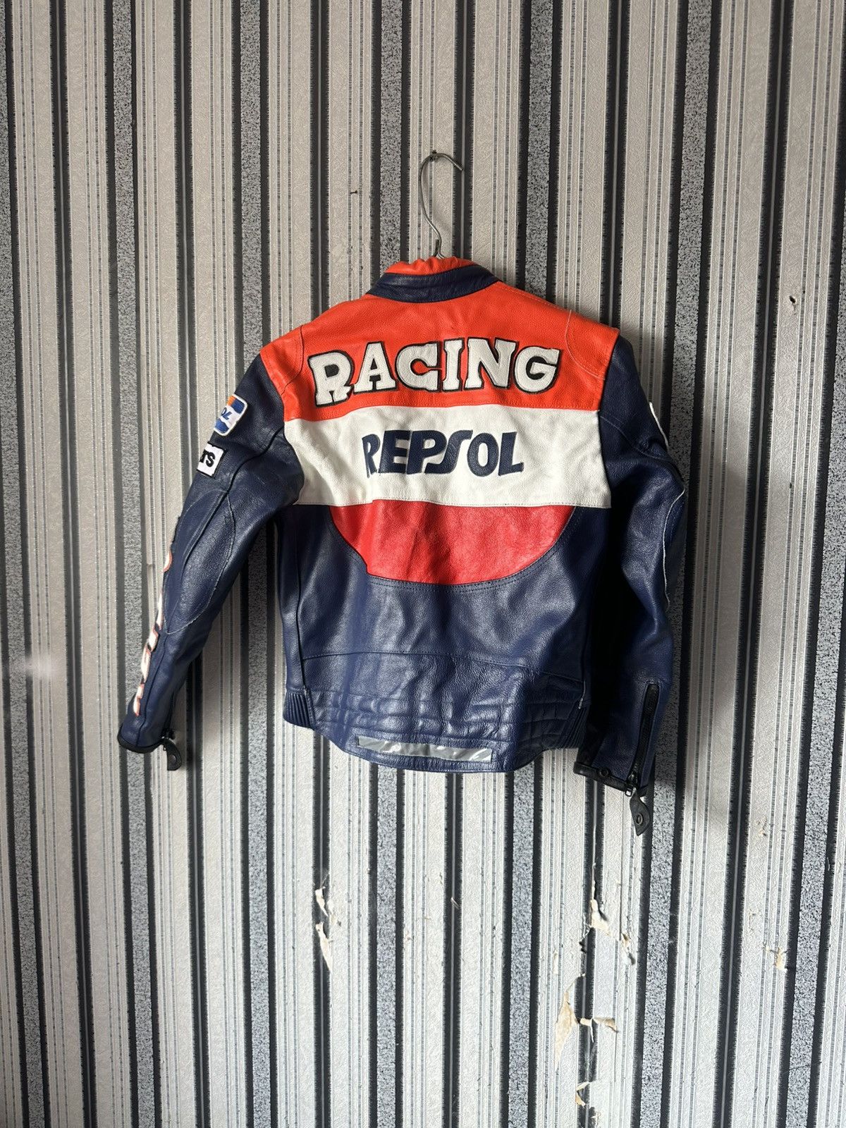 Honda Honda HRS Repsol Racing Leather Motorcycle Biker Jacket Size XXL / US 16-18 / IT 52-54 - 8 Thumbnail