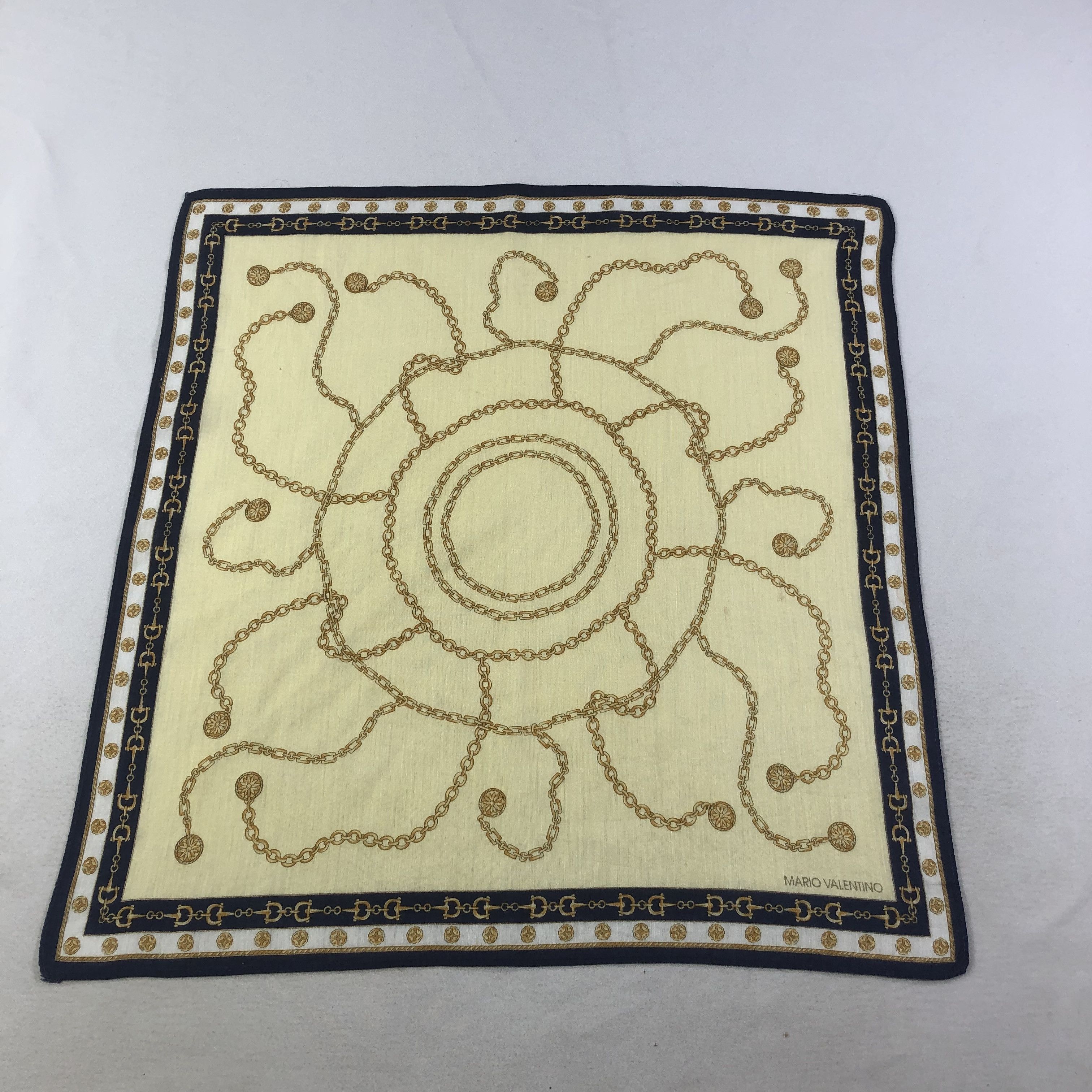 Mario Valentino Handkerchief Neckerchief Bandana H2300