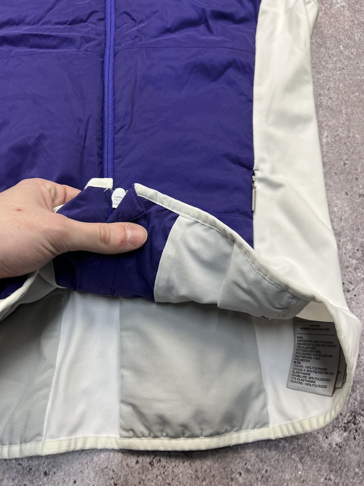 KJUS Kjus Womens Purple White Radiation Zip Gilet Vest Outdoor Size S / US 4 / IT 40 - 5 Thumbnail