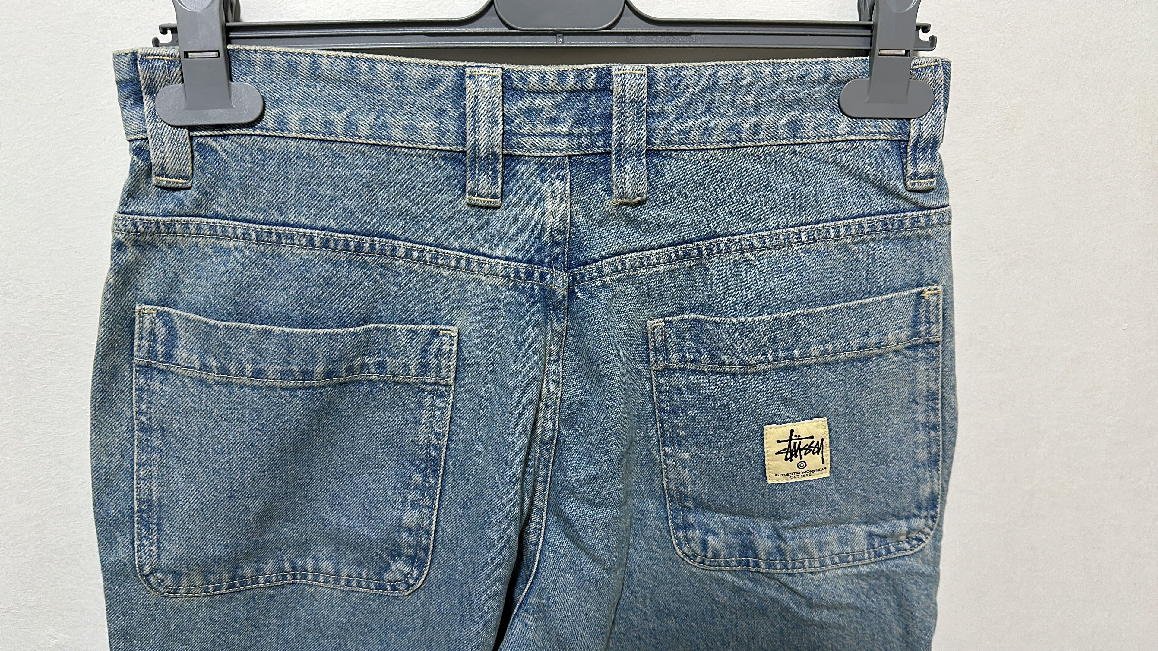 Stussy Stussy Double Knee Work Pant Light Blue Size 30 Size US 30 / EU 46 - 4 Thumbnail
