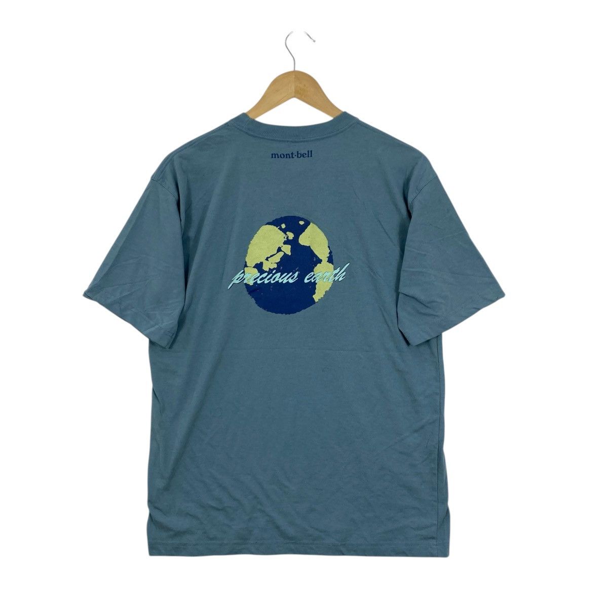 Montbell Montbell Wickron Precious Earth T-Shirt Gorpcore Blue Sz M Size US M / EU 48-50 / 2 - 2 Thumbnail