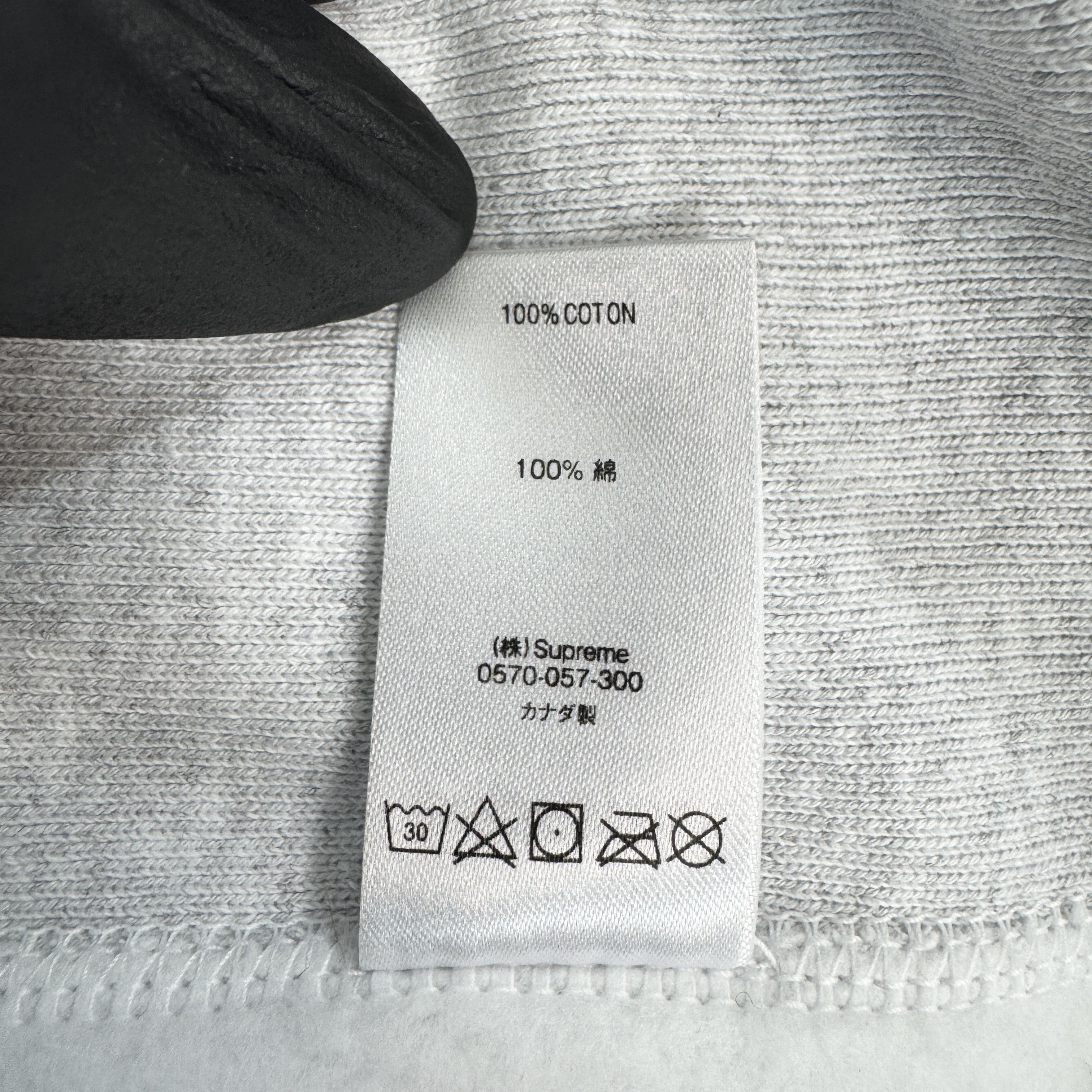 Supreme Supreme Box Logo Crewneck Sweatshirt In Grey RRP £500 Size US M / EU 48-50 / 2 - 6 Thumbnail