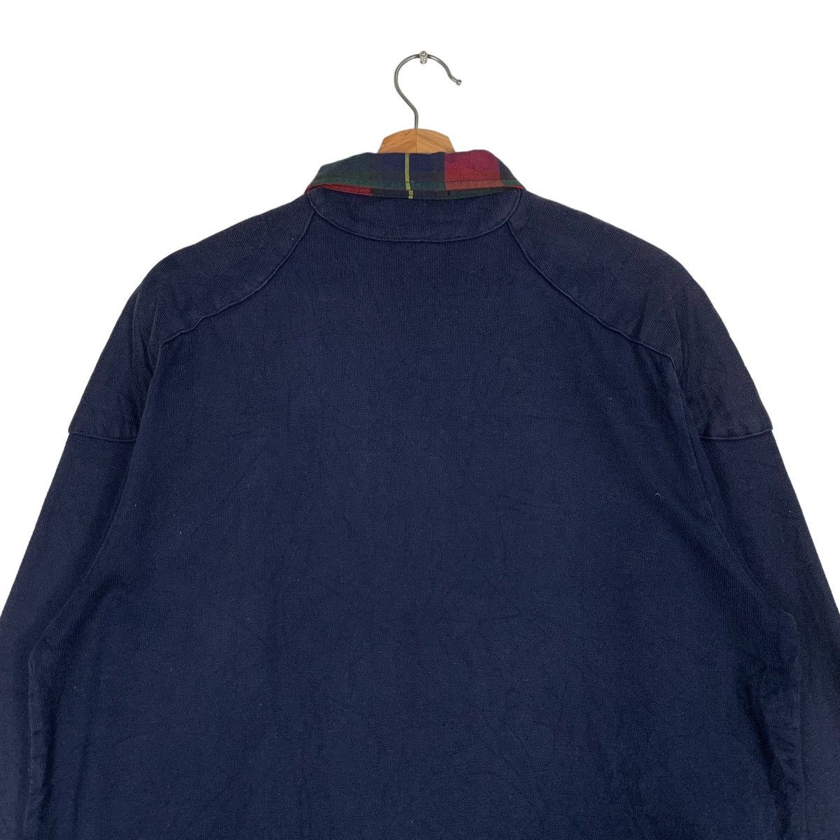Polo Ralph Lauren Polo RL Half Button Neck Tartan Sweatshirt #0810-C37 Size US M / EU 48-50 / 2 - 8 Thumbnail