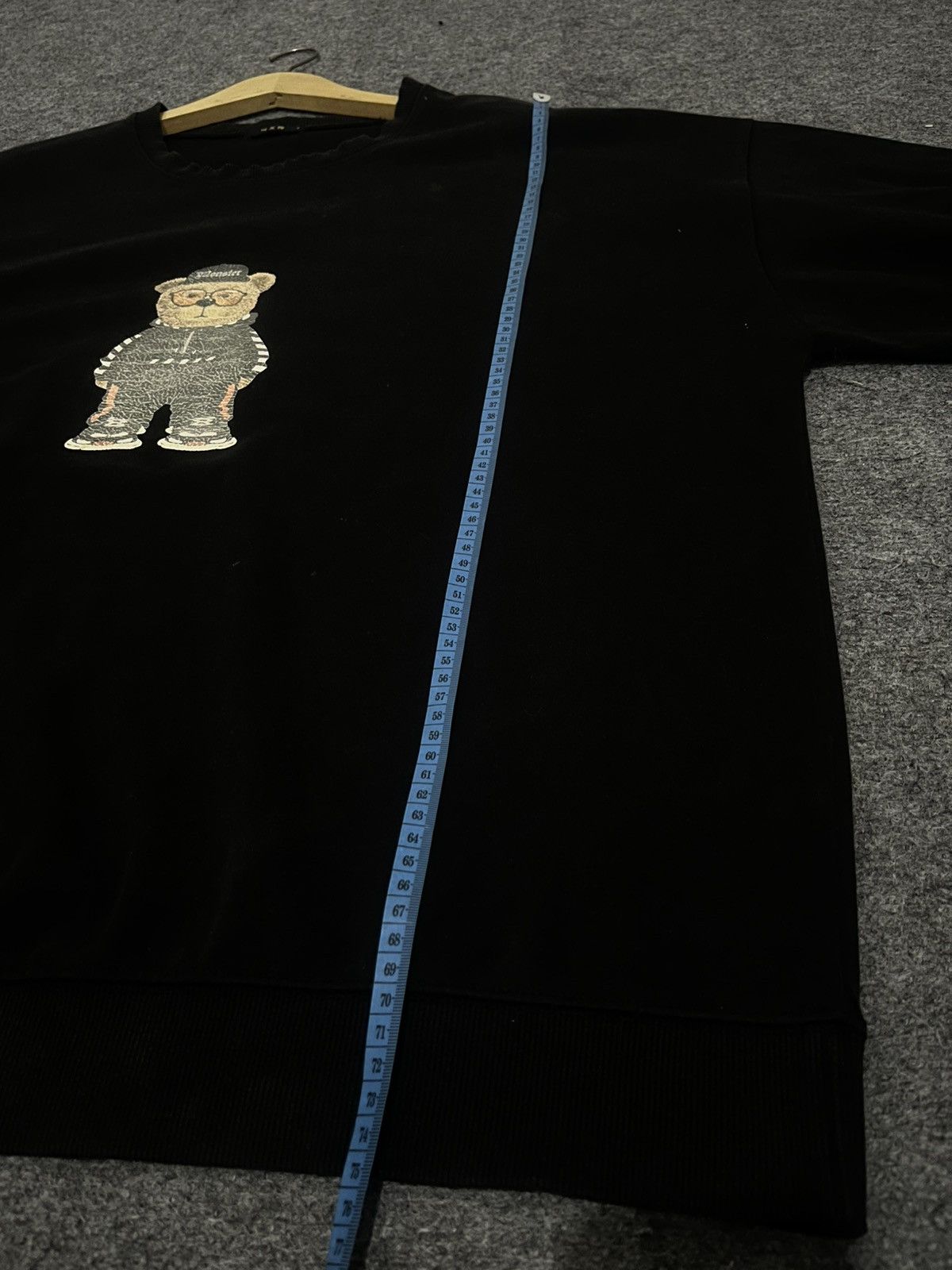 Polo Ralph Lauren 4XR Streetwear Bear Graphic Sweatshirt Black Size US XXL / EU 58 / 5 - 6 Thumbnail