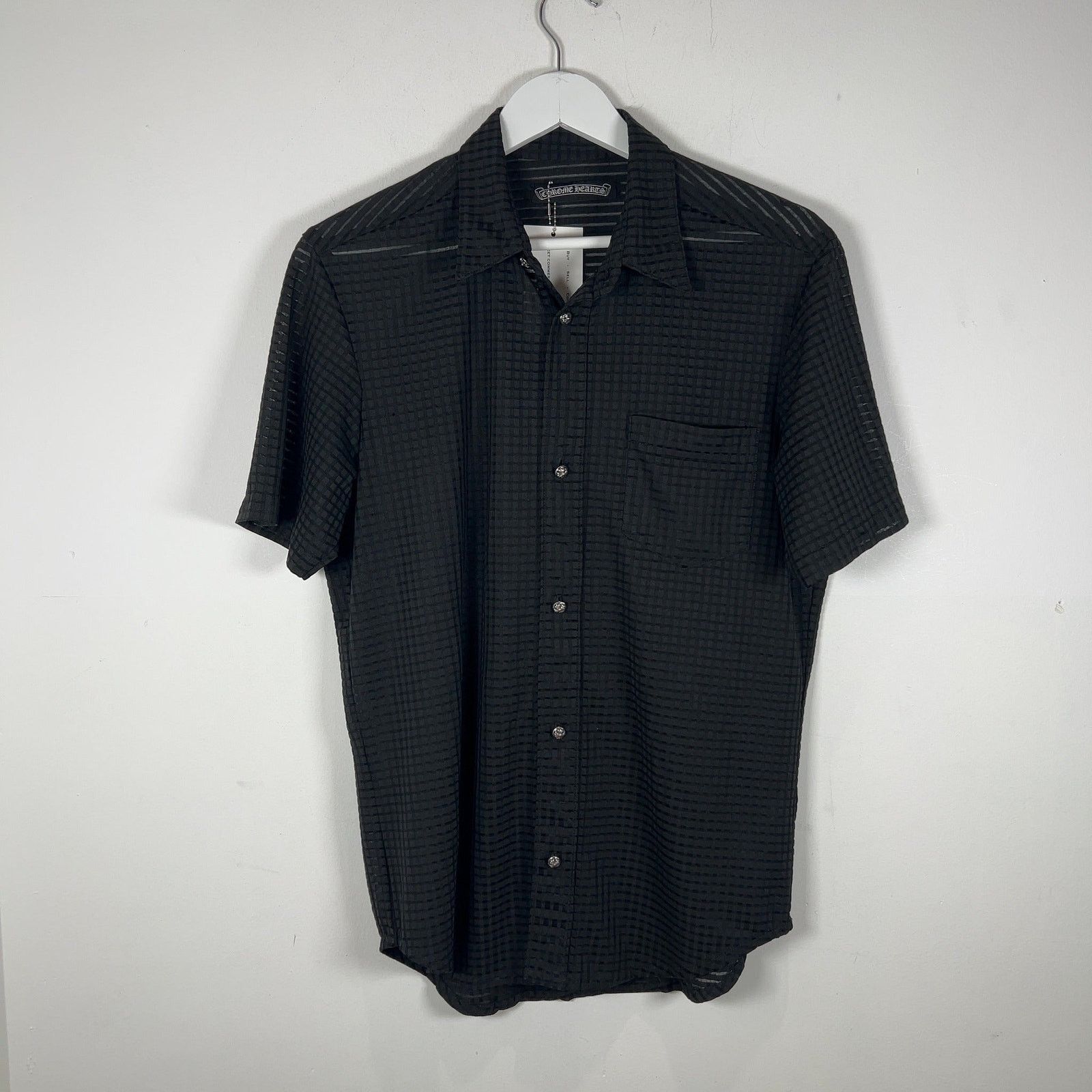 Chrome Hearts Chrome Hearts Fleur Button Shirt | Grailed