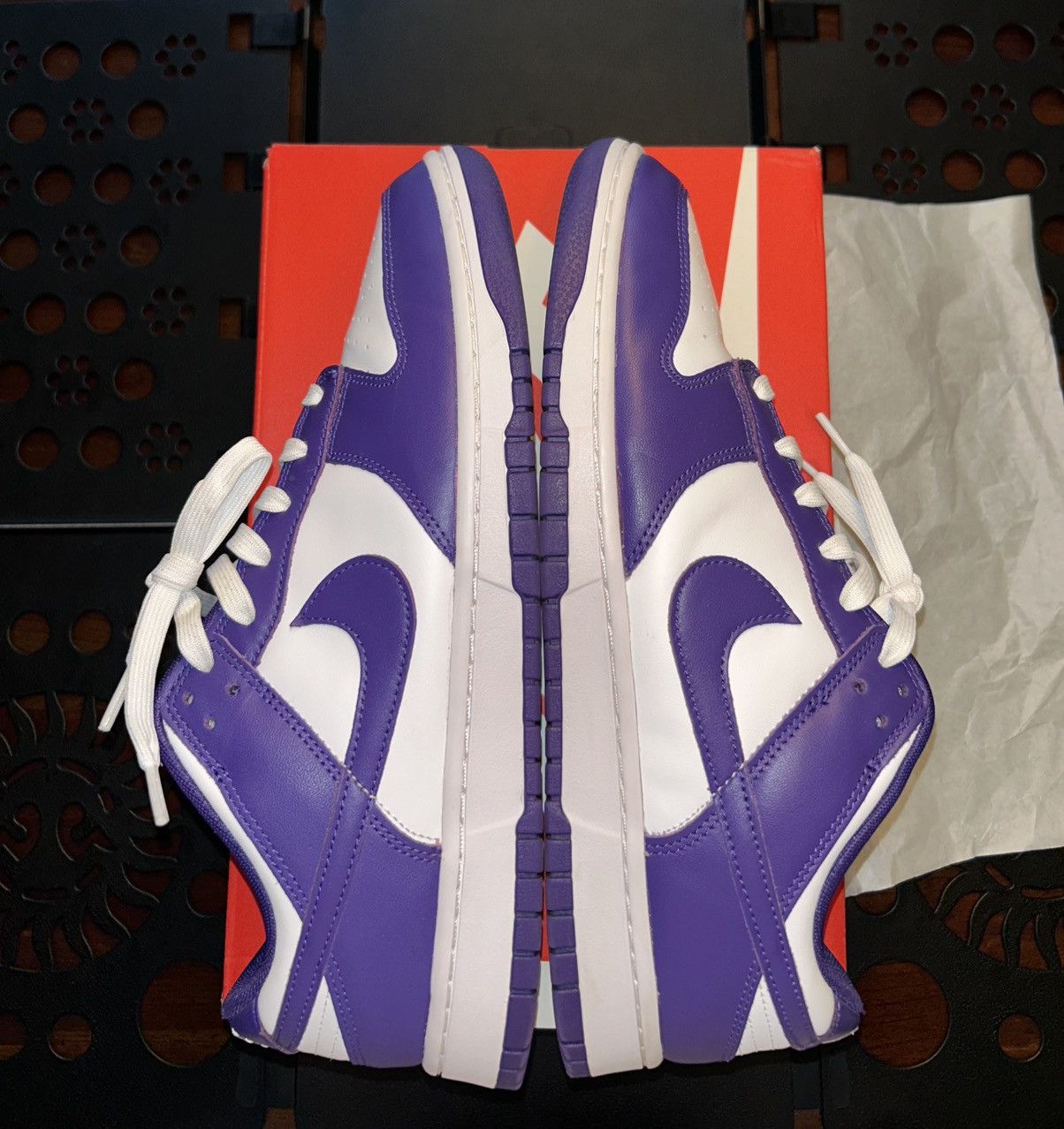 Nike nike dunk low championship court purple Size US 12 / EU 45 - 1 Thumbnail