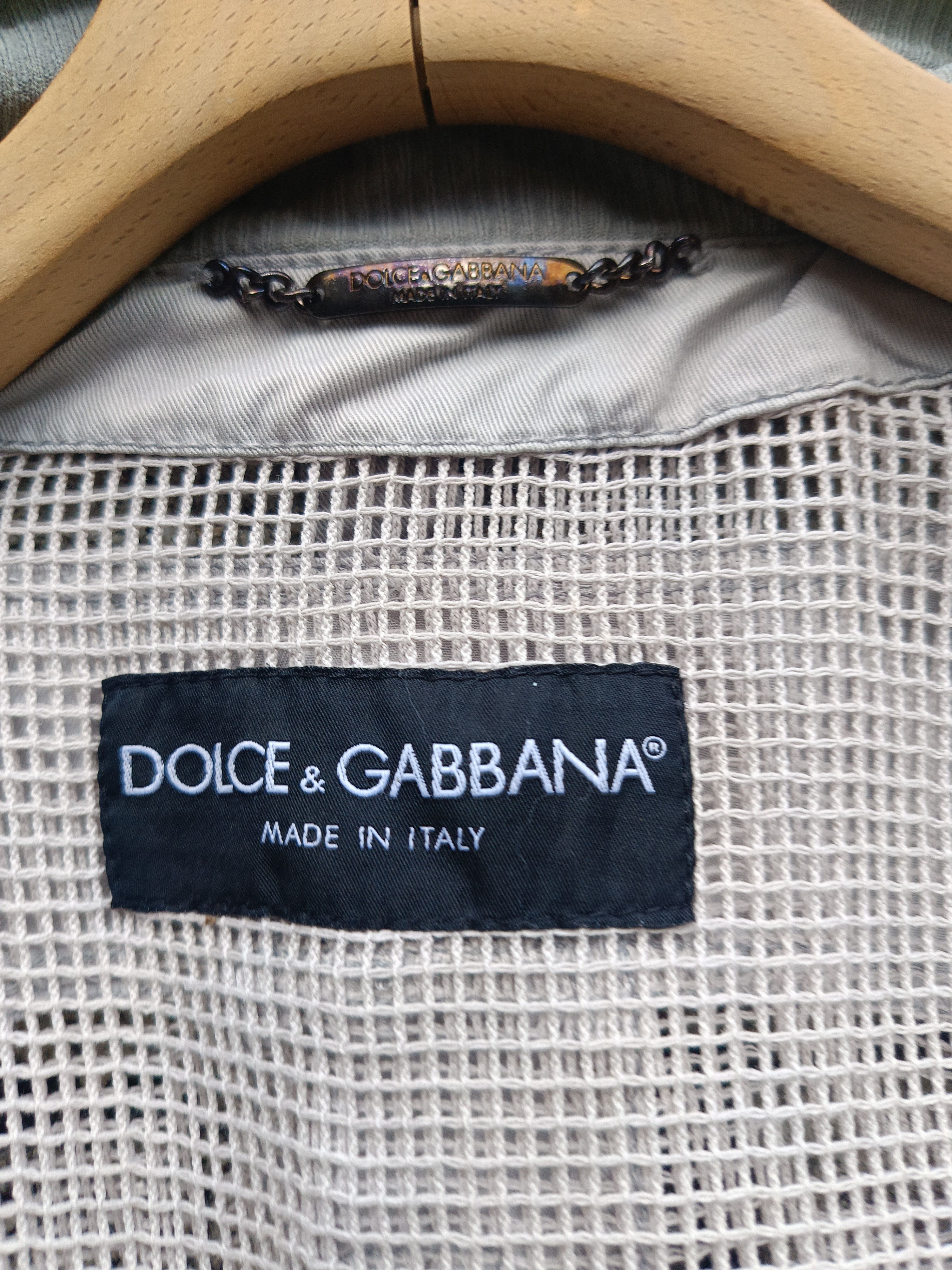 Dolce & Gabbana SS2004 DOLCE AND GABBANA PARACHUTE MESH JACKET Size US S / EU 44-46 / 1 - 18 Thumbnail