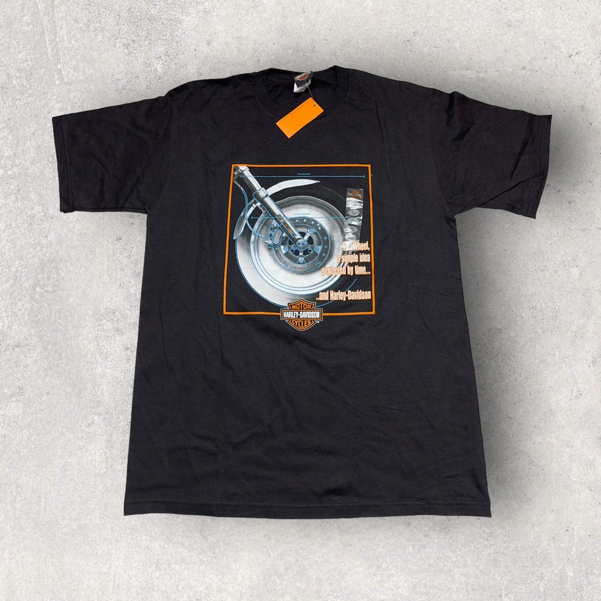Harley Davidson × Vintage Vintage Harley Davidson tee Size US XL / EU 56 / 4 - 1 Thumbnail