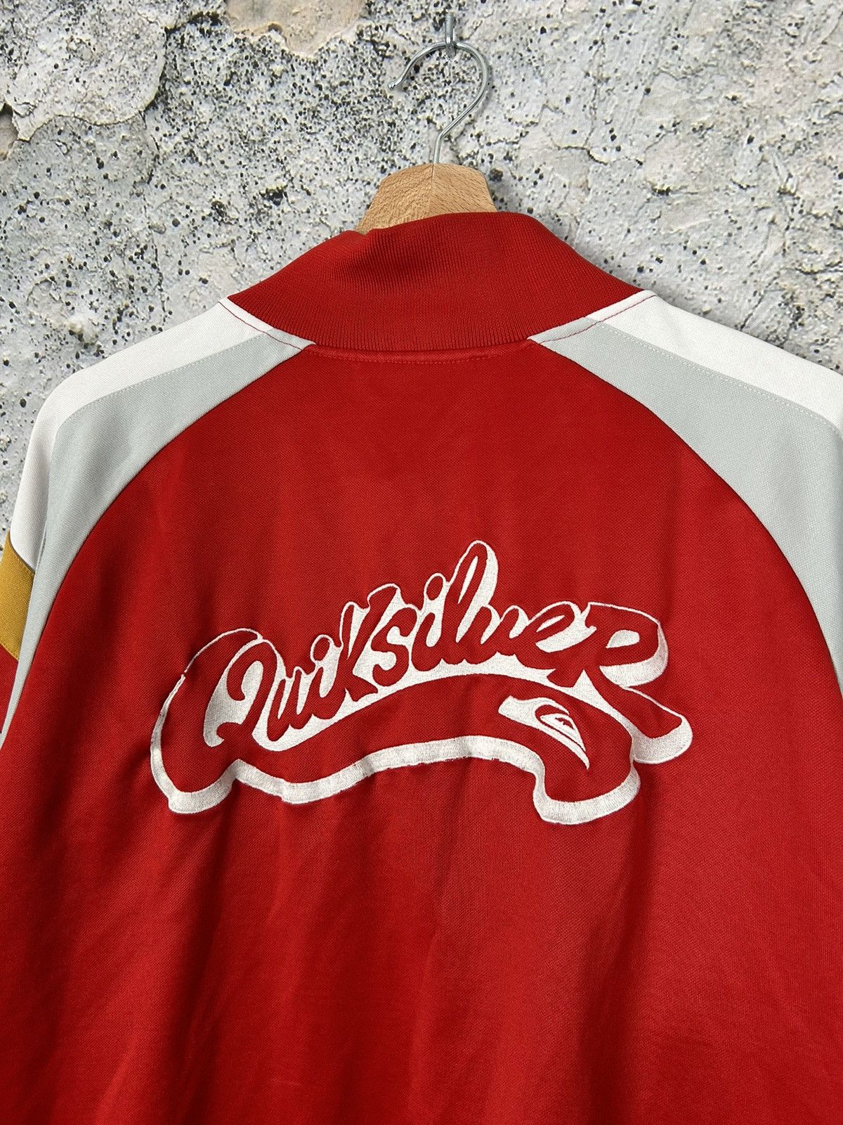 Quiksilver Vintage Quiksilver 90s Zip Up Sweatshirt Streetwear Hype Size US XL / EU 56 / 4 - 2 Thumbnail
