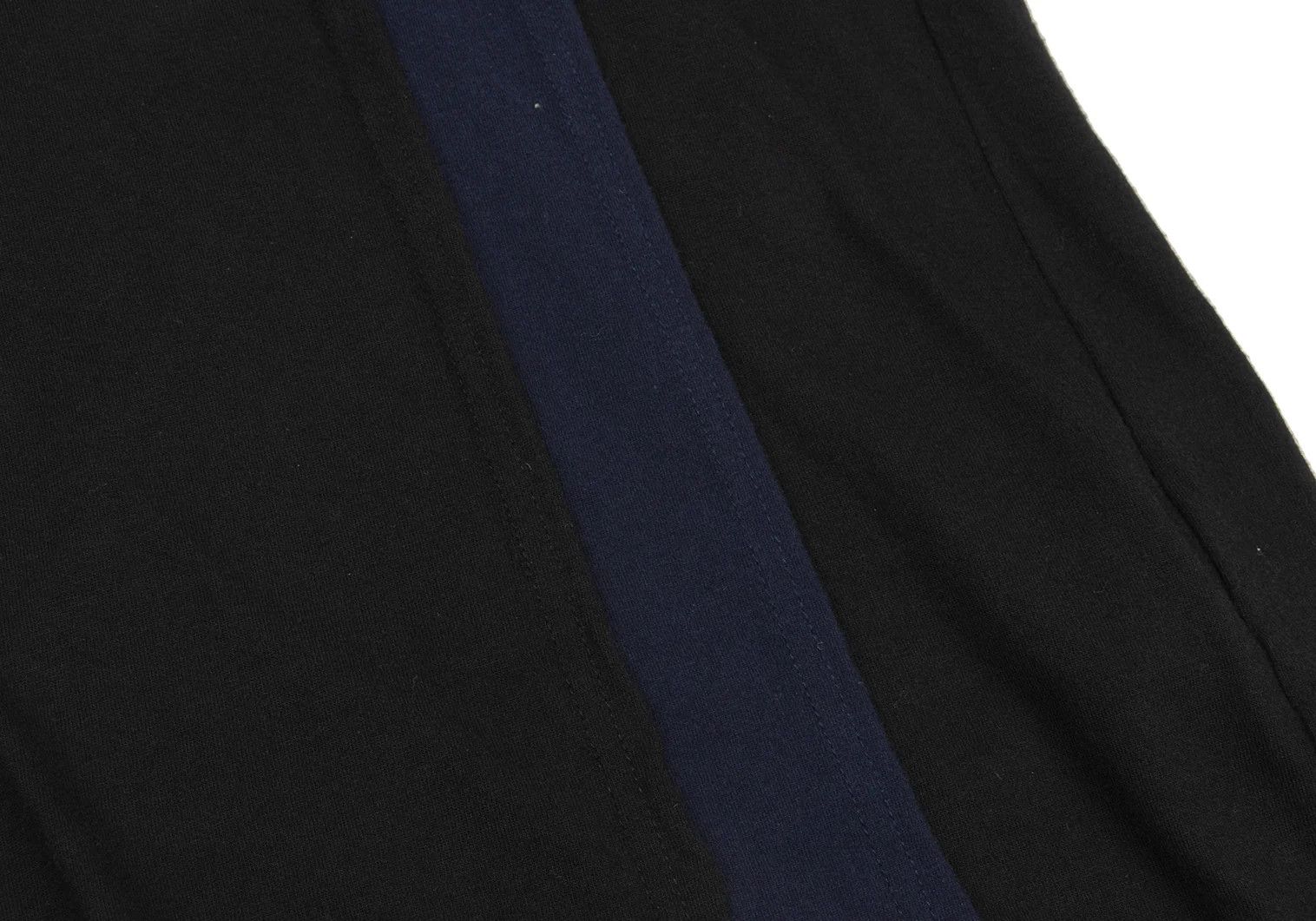 Yohji Yamamoto Long Sleeve Cut and Sew Top in Black and Navy Size US S / EU 44-46 / 1 - 7 Thumbnail