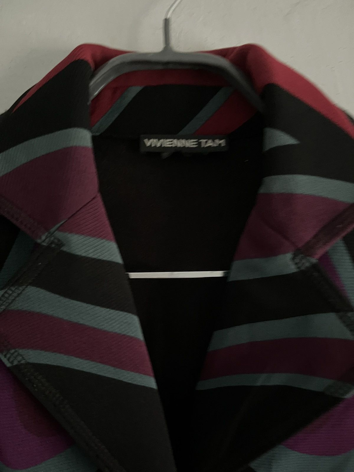 Vivienne Tam Vivienne Tam Psychedelic Swirl Print Blazer Size S / US 4 / IT 40 - 4 Thumbnail