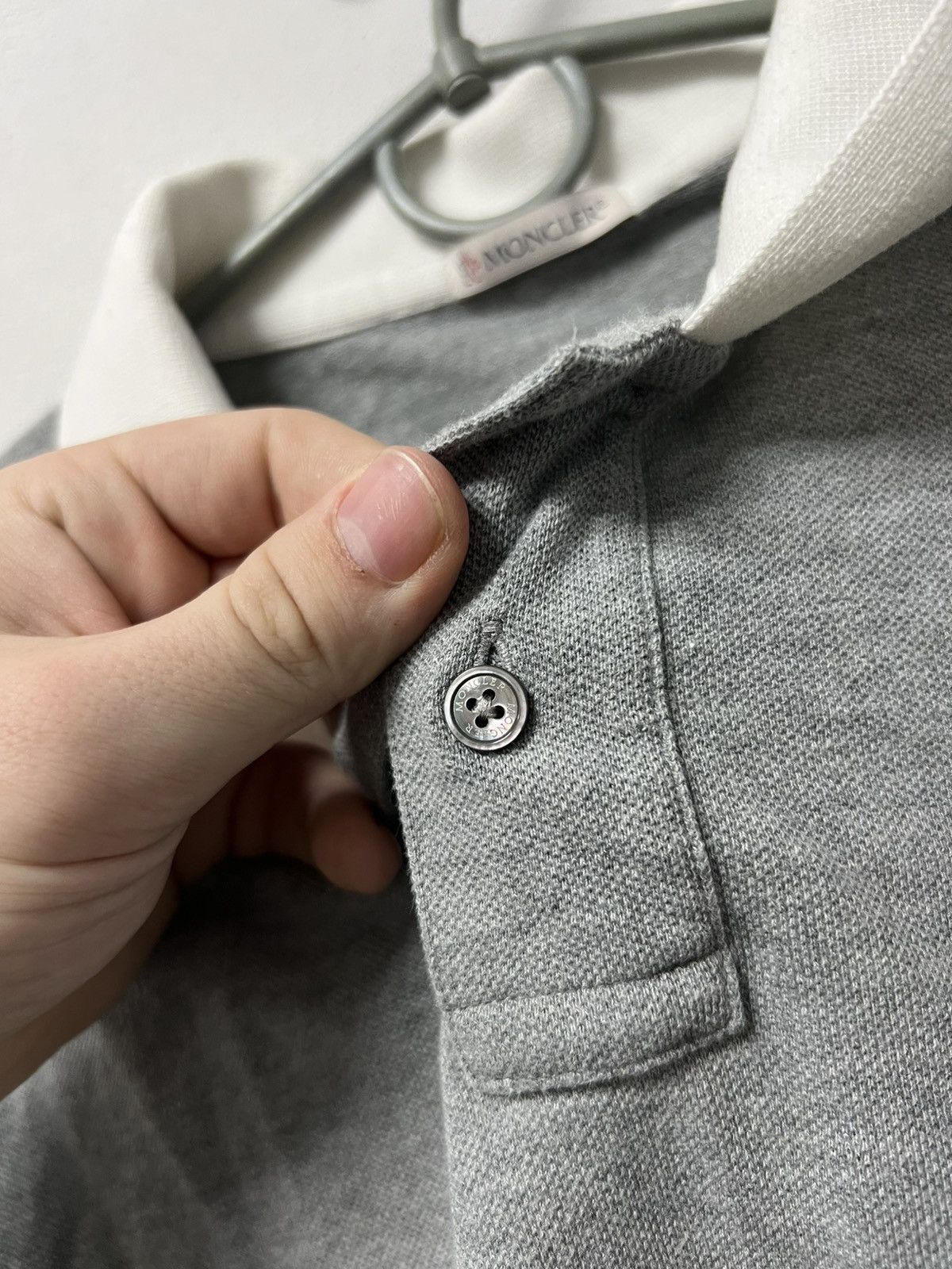 Moncler Moncler Polo T-Shirt Size US XL / EU 56 / 4 - 7 Thumbnail