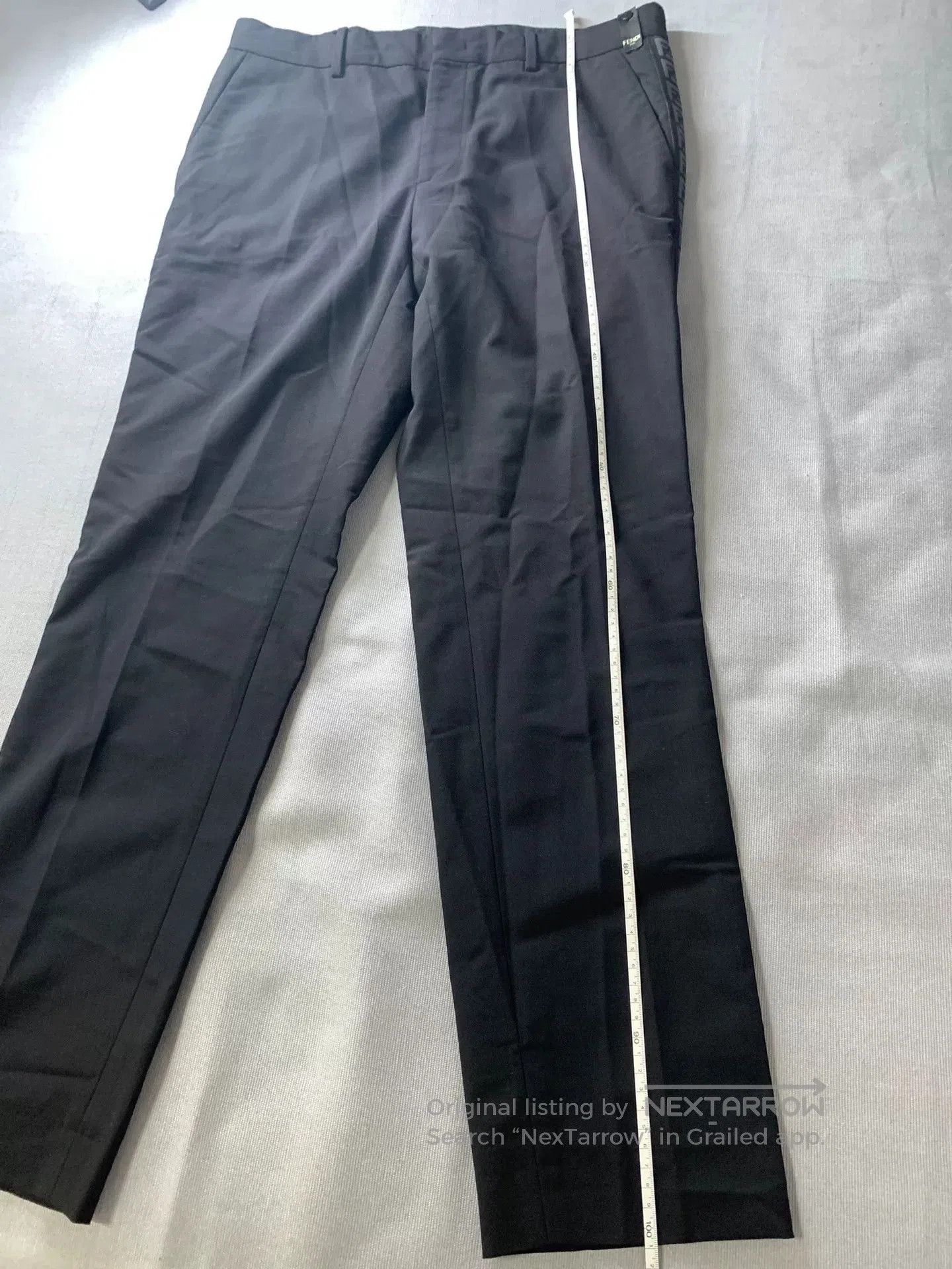Fendi Fendi Wool Logo Chino Pants. Size US 30 / EU 46 - 6 Thumbnail
