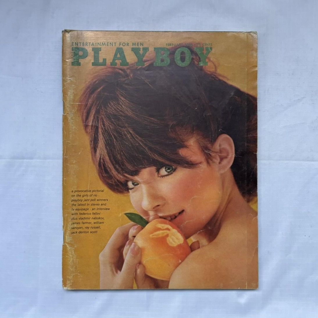 Playboy VINTAGE PLAYBOY MAGAZINE FEBRUARY 1966 Size ONE SIZE - 4 Thumbnail