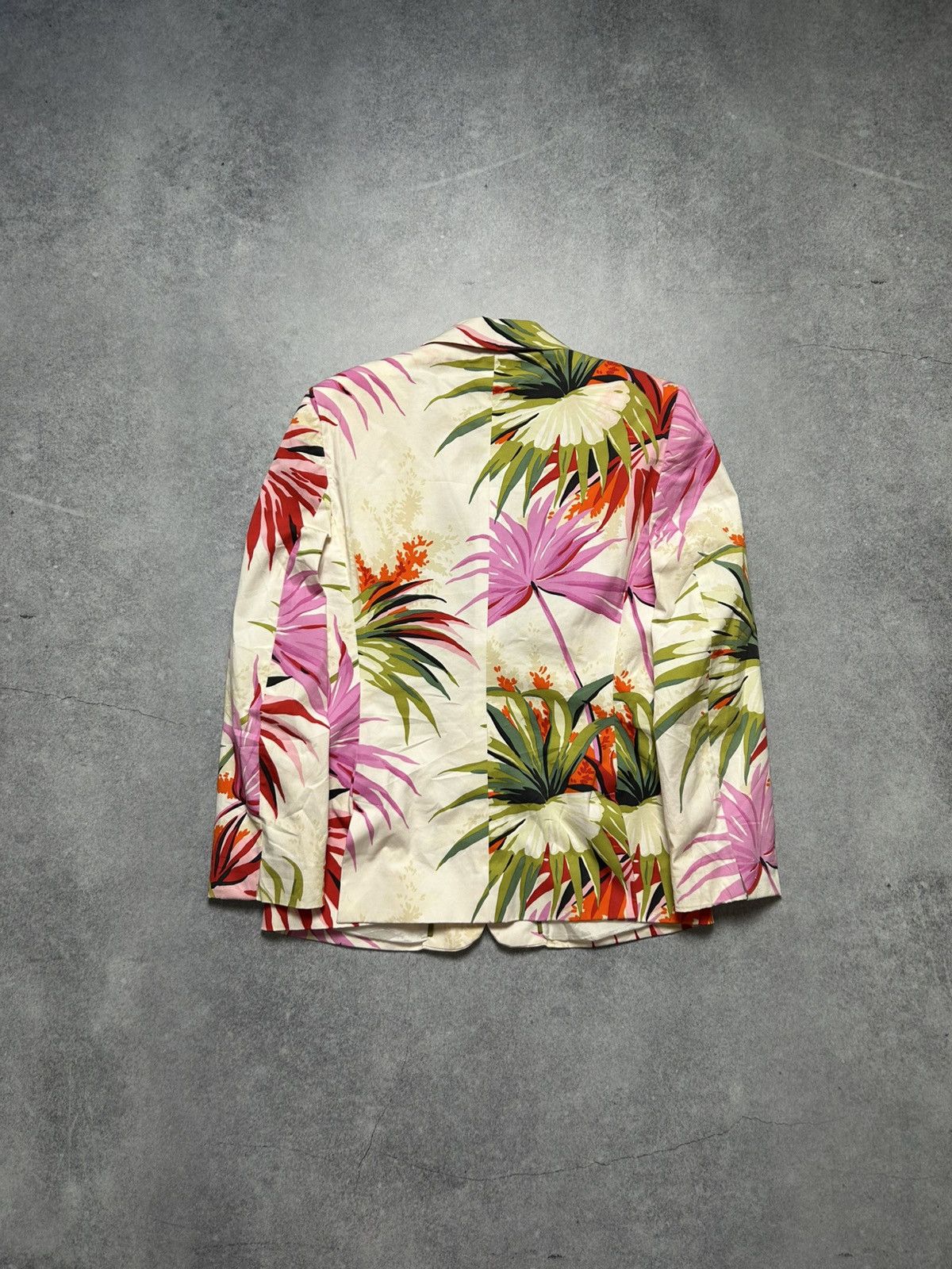 Etro Vintage Etro Milano flowers floral pattern Blazer Jacket Size M / US 6-8 / IT 42-44 - 4 Thumbnail
