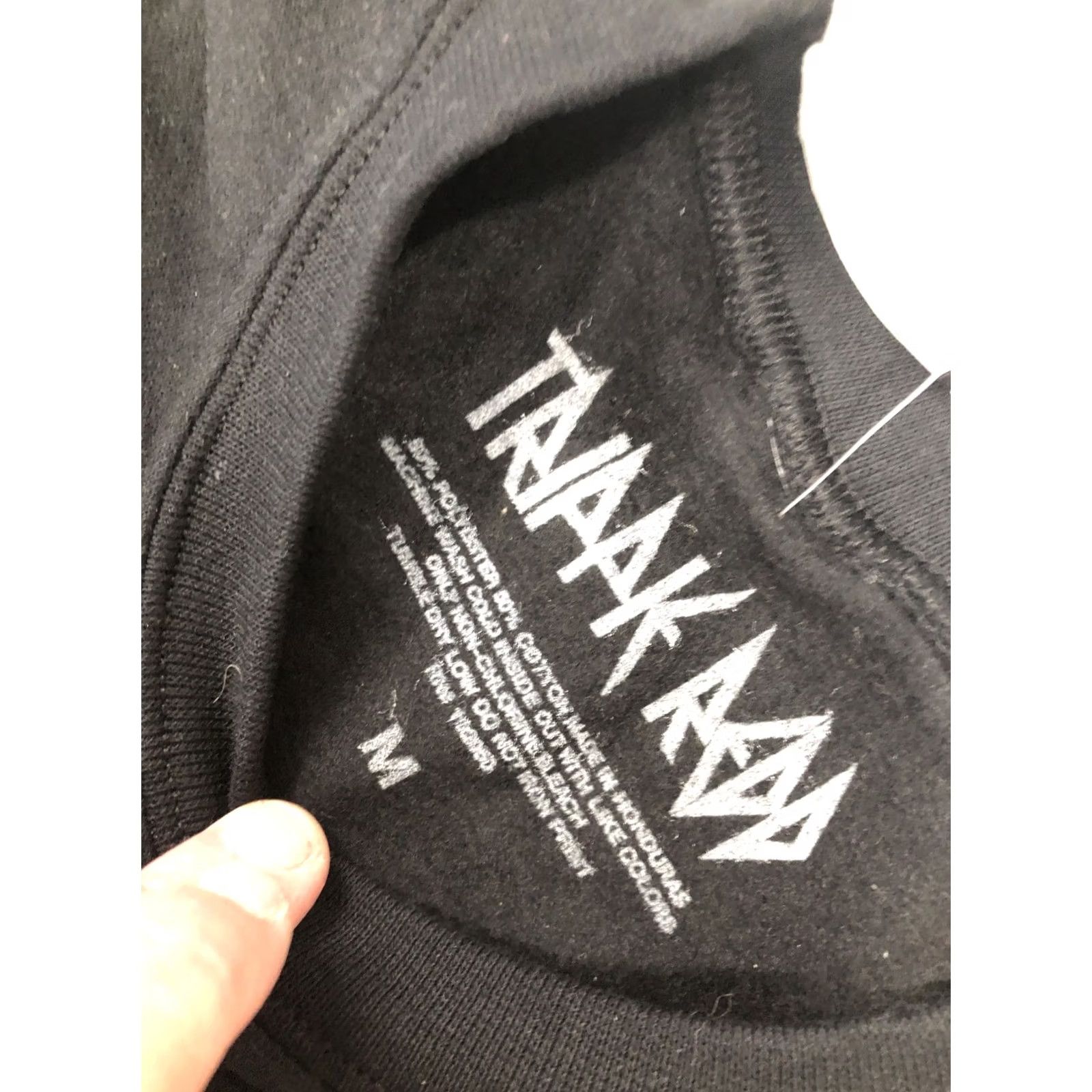 Vintage Trippie Redd Sweatshirt Crew Neck Pullover Black M Graphic Print, Knit Cotton Blend, Men, Regular Fit, NWT Size US M / EU 48-50 / 2 - 4 Thumbnail