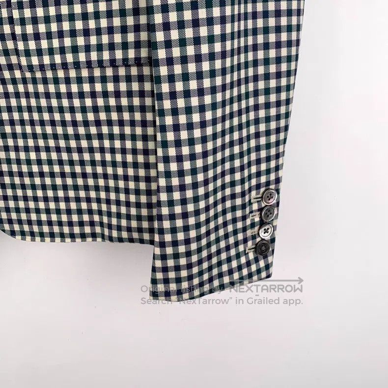 Thom Browne Thom Browne Color Block Wool Lapel Single Breasted Jacket Size US XS / EU 42 / 0 - 4 Thumbnail