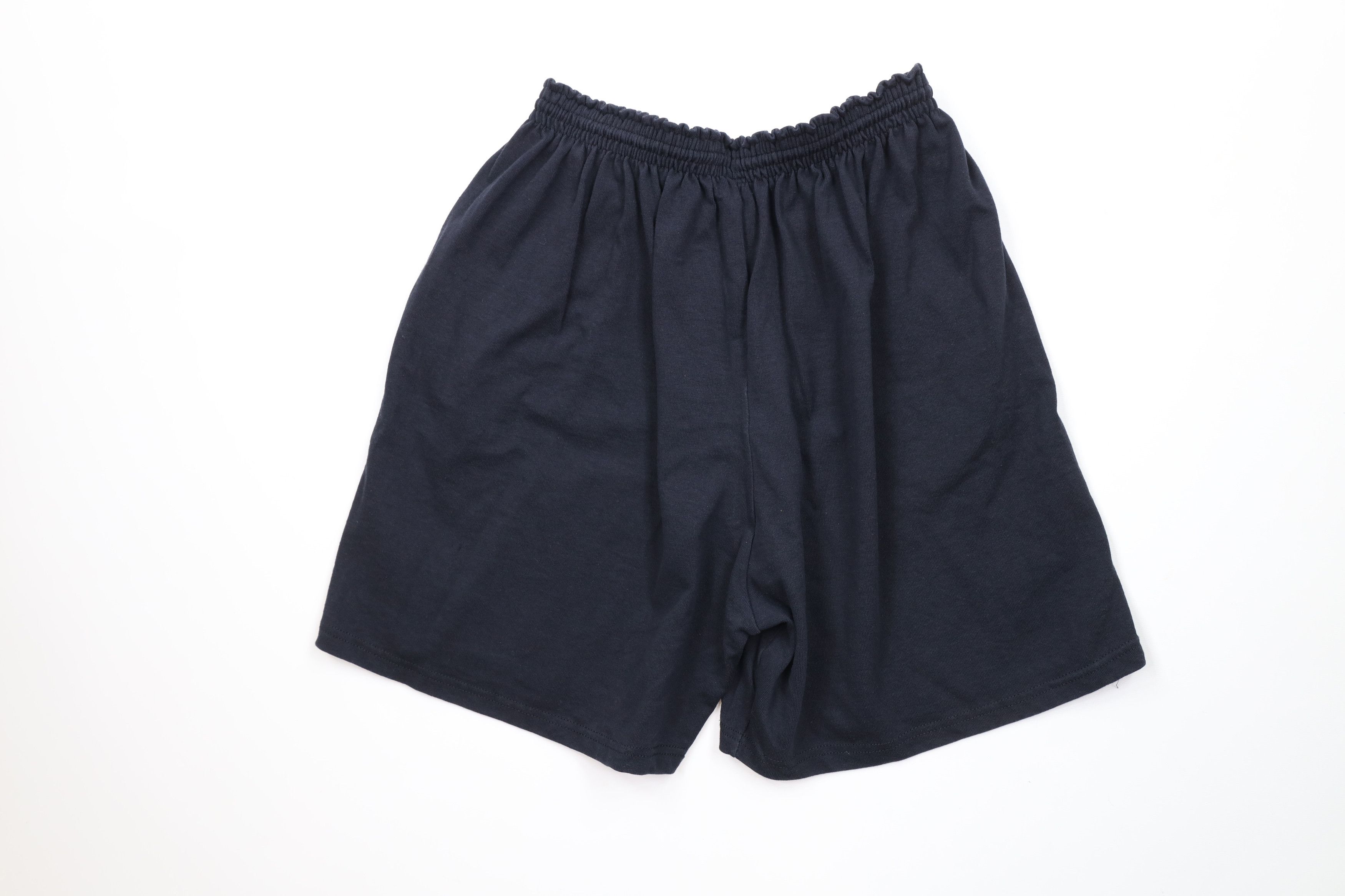 Champion × Vintage Vintage 90s Champion Above Knee Heavyweight Shorts Black Size US 36 / EU 52 - 10 Thumbnail