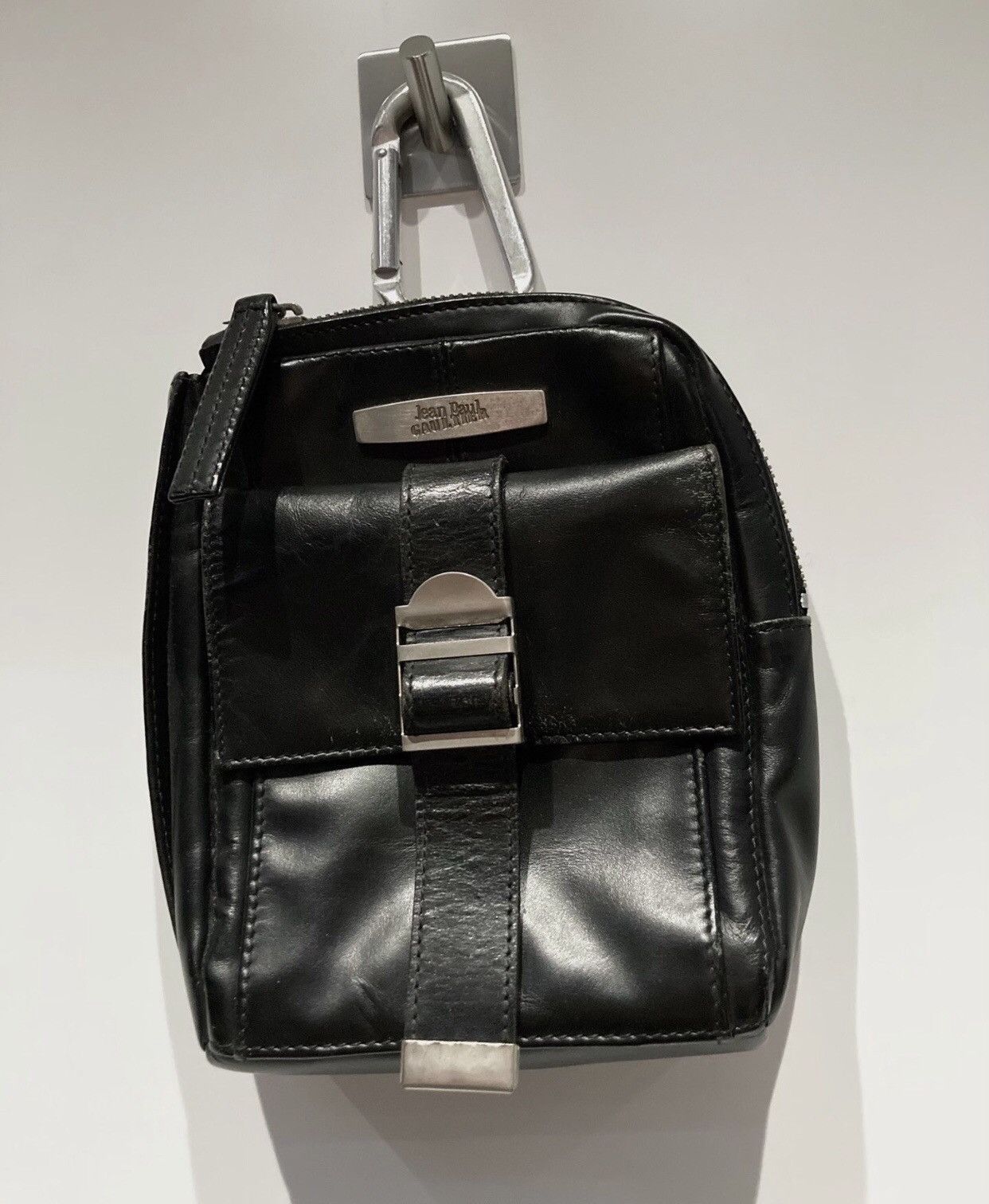 Jean Paul Gaultier 90s Gaultier leather bag waist bag