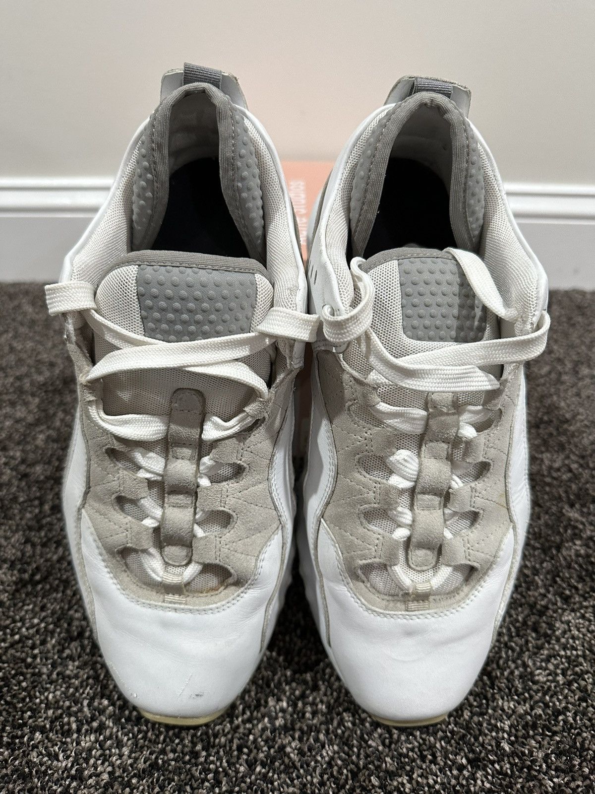 Acne Studios Acne Studios Rockaway White Leather Chunky Sneakers Size US 8 / EU 41 - 8 Thumbnail