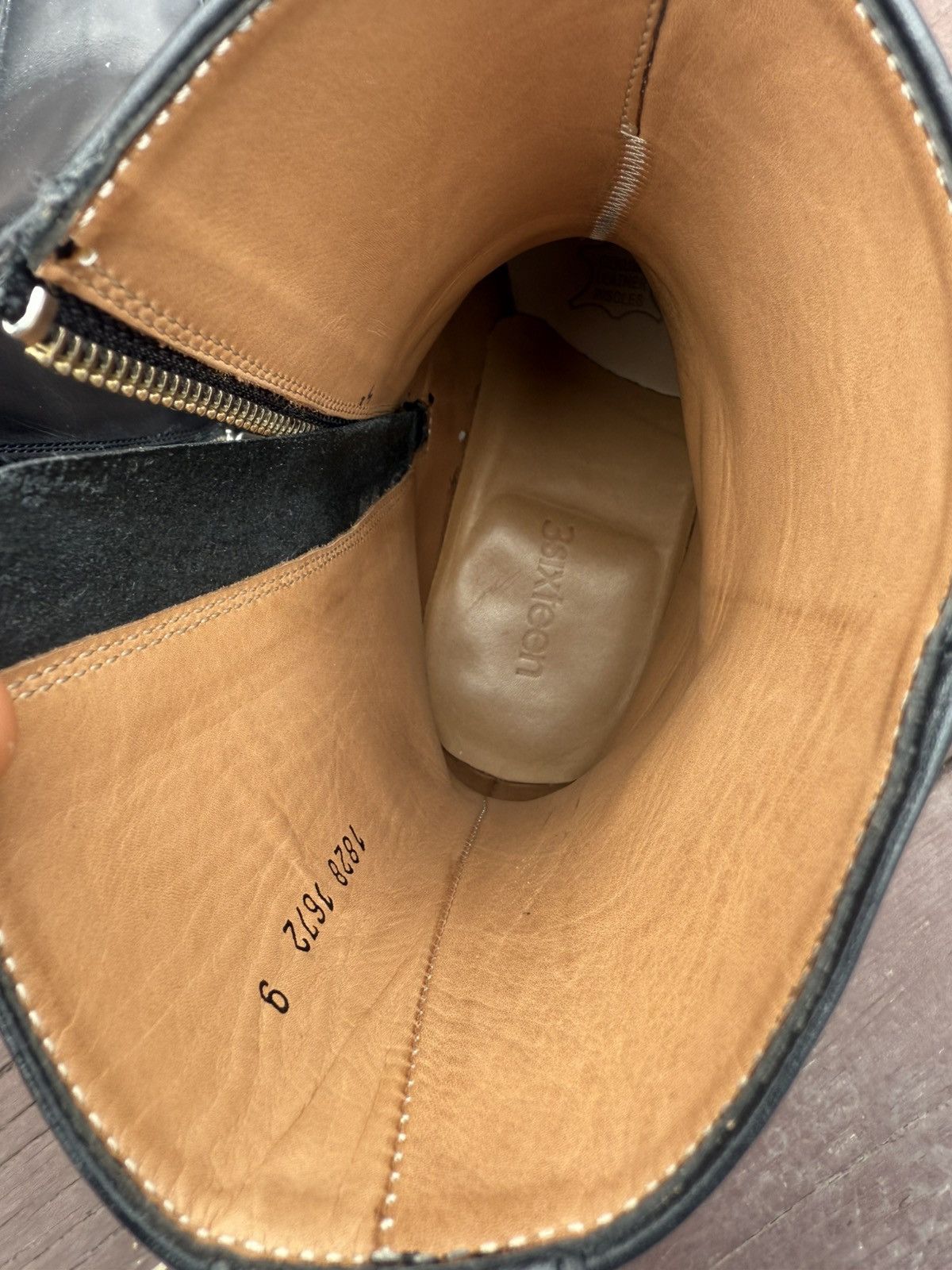3sixteen 3sixteen side zip square toe boots | Grailed