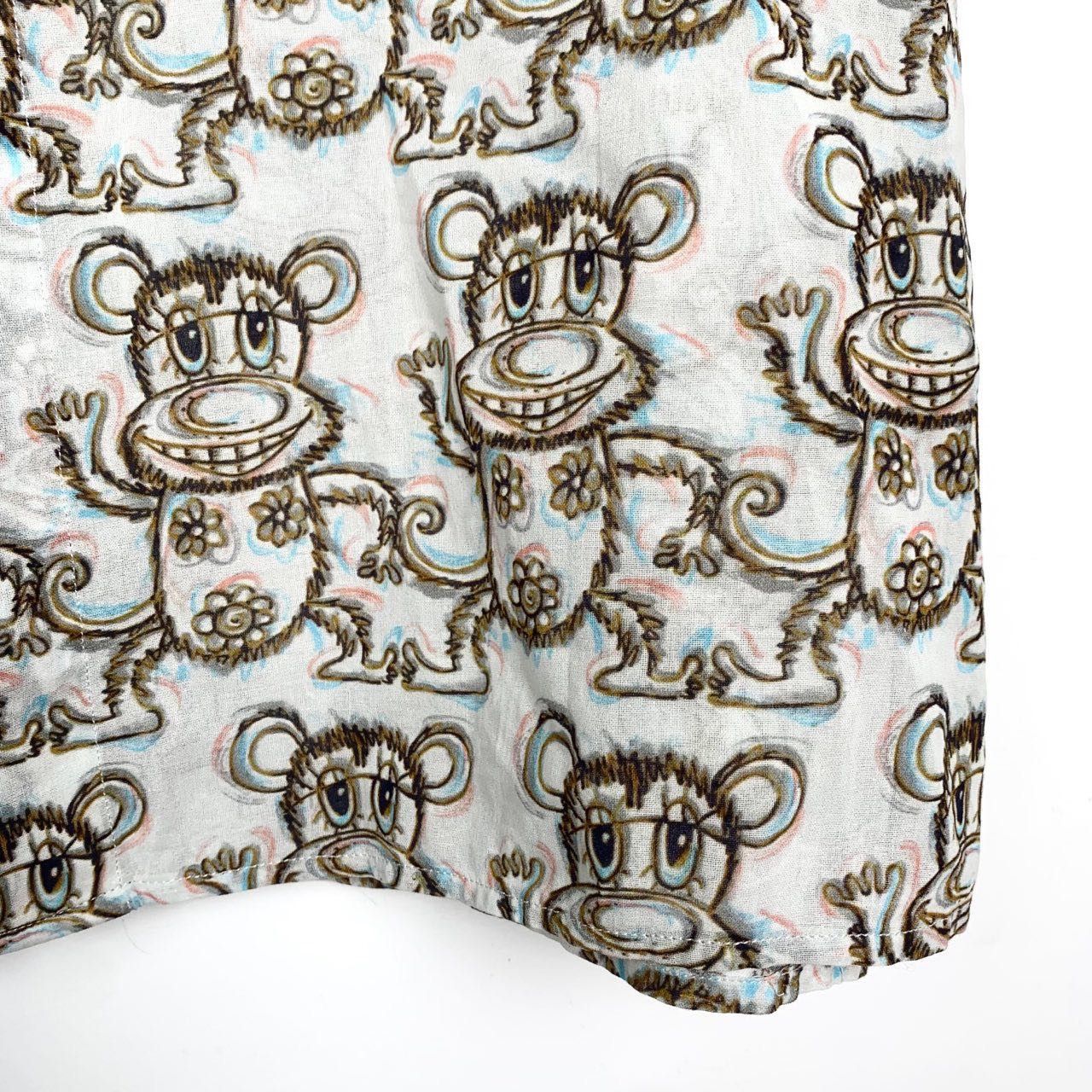Dior Dior x Kenny Scharf Collared Short Sleeve Shirt K26WX Size US XXS / EU 40 - 4 Thumbnail