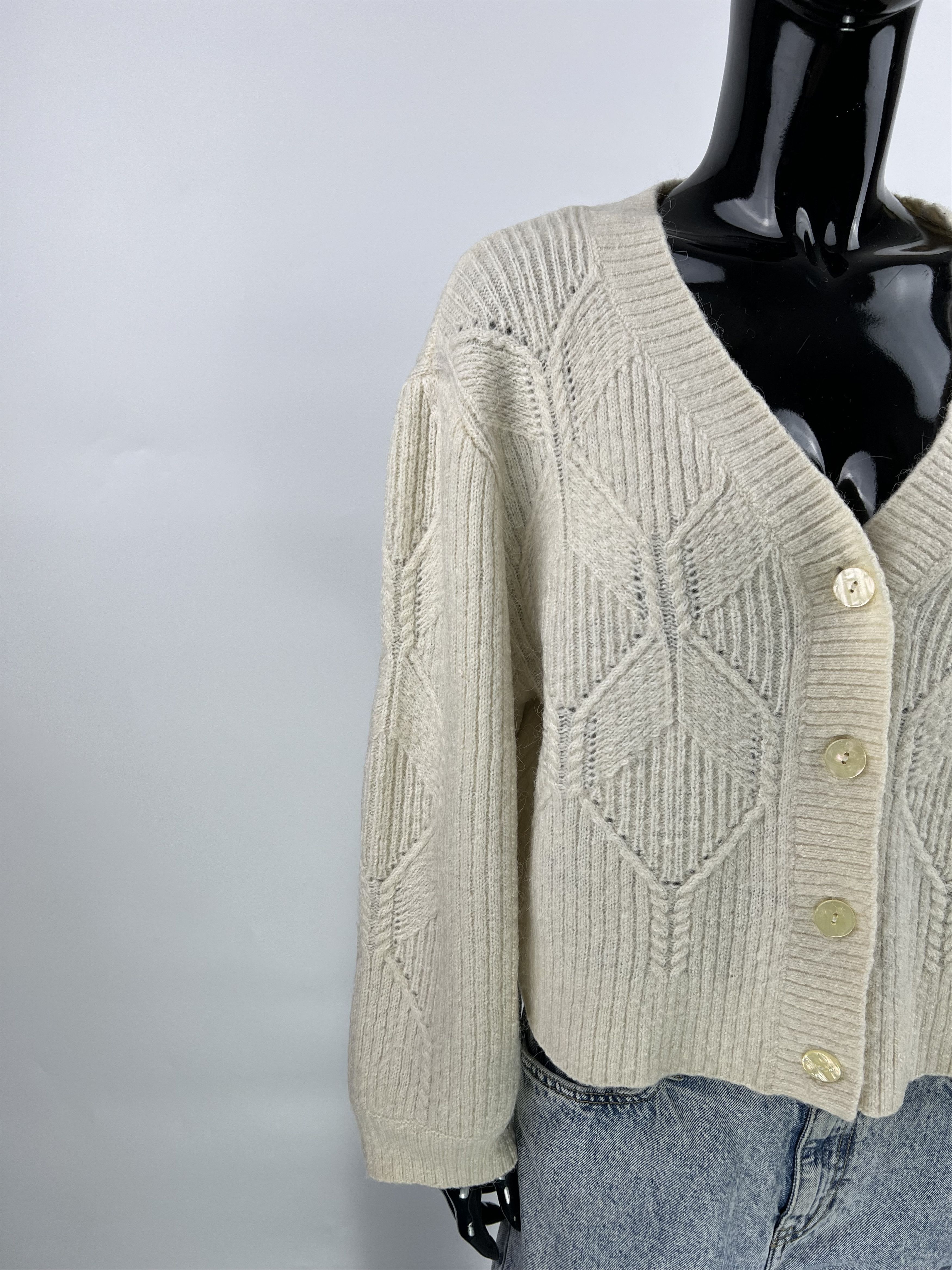& Other Stories & Other Stories Alpaca Wool Cardigan Size M Oversized Size M / US 6-8 / IT 42-44 - 4 Thumbnail