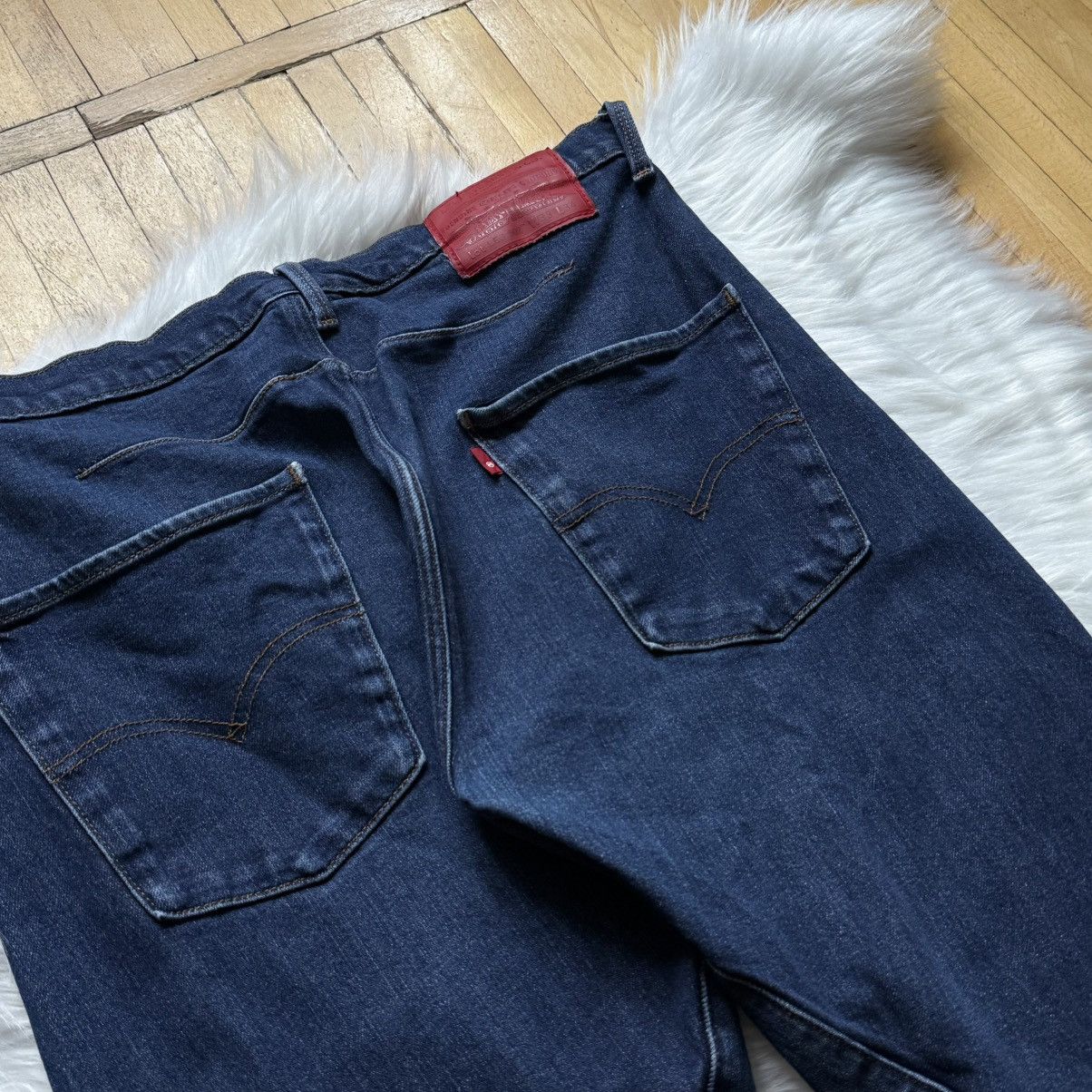 Levi's 📌 Vintage 00s Levi's Engineered Y2K Regular Jeans Size US 33 - 17 Thumbnail
