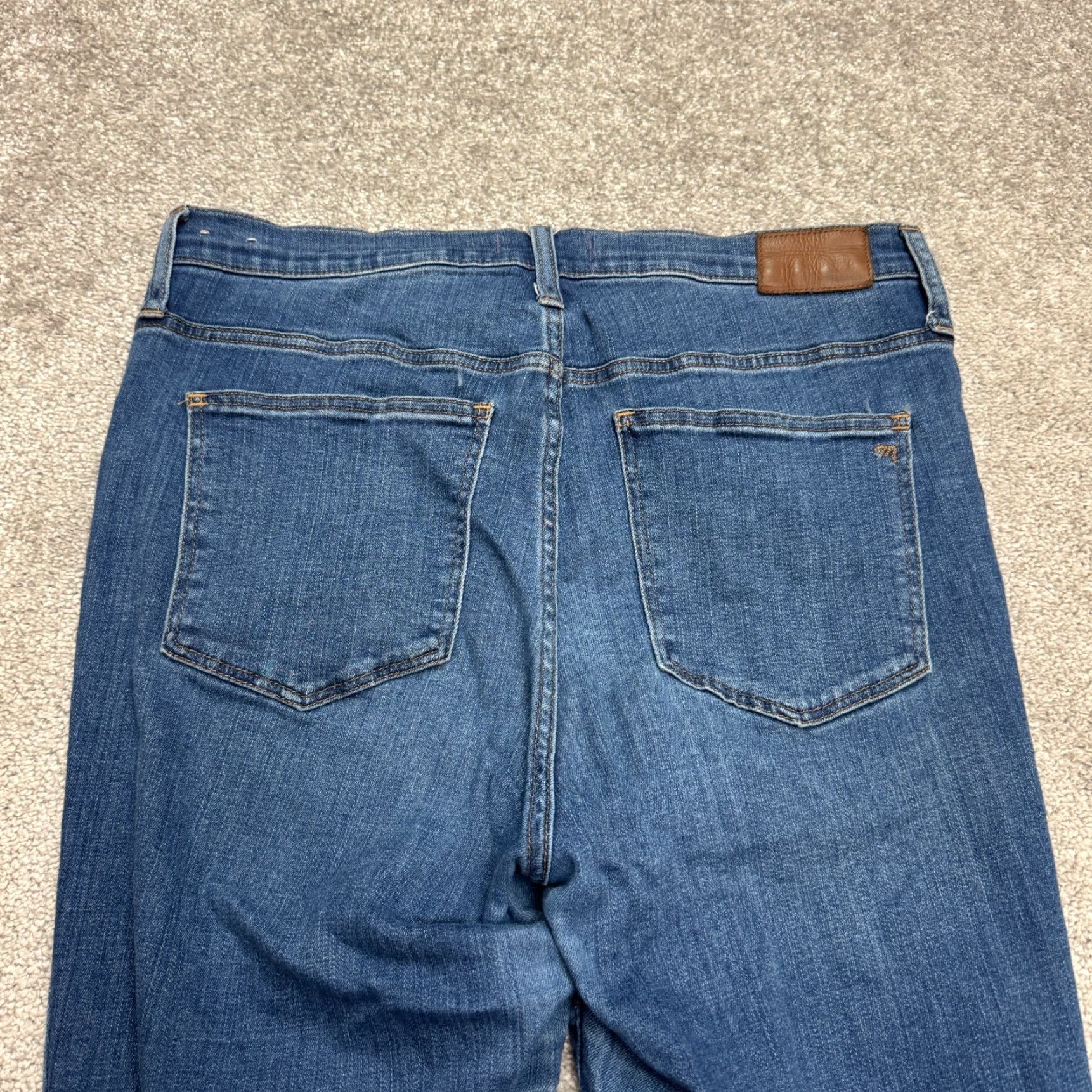 Madewell Madewell Jeans Womens Skinny Denim 31 High Rise Dark Wash Stretch City Grunge Outdoor Streetwear Preppy Mens Womens Boys Girls Size 24" / US 00 / IT 34 - 5 Thumbnail