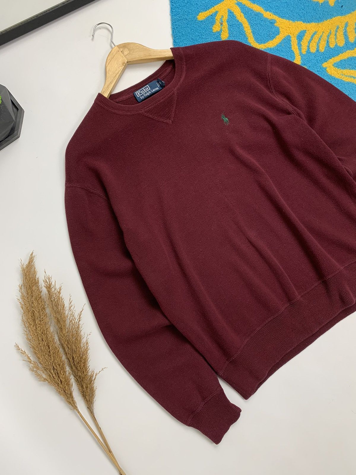 Ralph Lauren × Vintage Vintage 90’s Ralph Lauren Old Money Crew Neck Sweater Size US S / EU 44-46 / 1 - 3 Thumbnail
