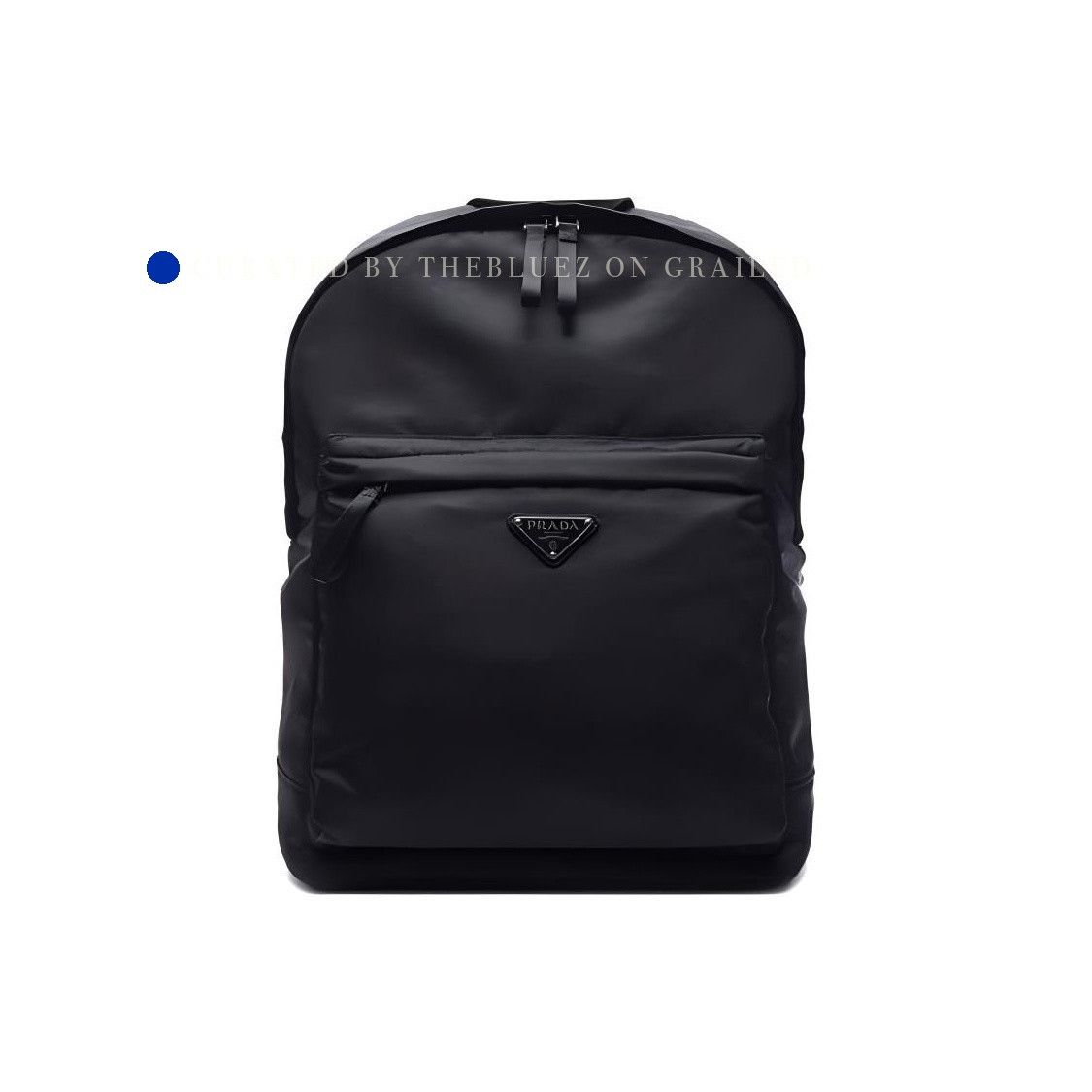 Prada Minimalist Nylon Backpack in Black Size ONE SIZE - 1 Thumbnail