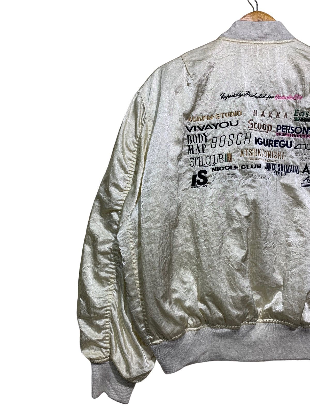 45rpm 🔥RARE VTG EAST BOYS NYLON BOMBERS JACKET ISSEY MIYAKE Size US L / EU 52-54 / 3 - 3 Thumbnail