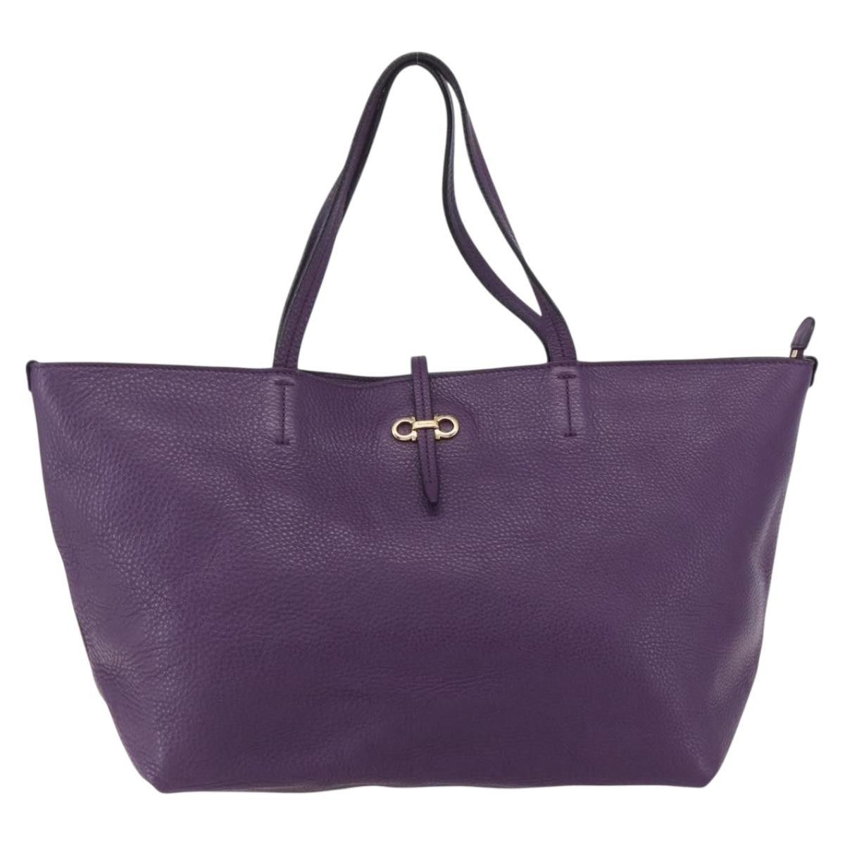 Salvatore Ferragamo Salvatore Ferragamo Gancini Tote Leather Size ONE SIZE - 1 Thumbnail