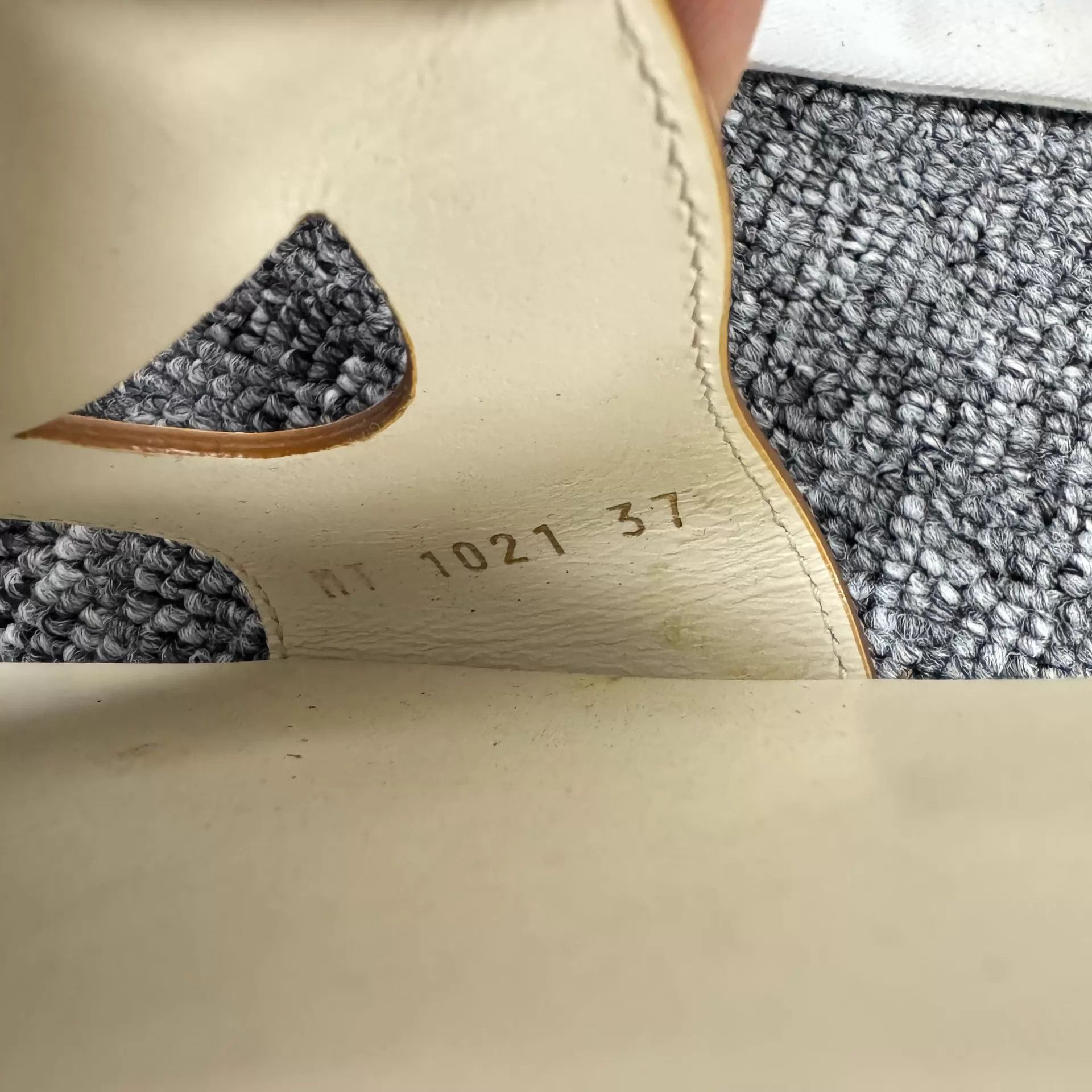 Dior Dior CD Logo Ivory Slide Sandals 37 Size US 6.5 / IT 36.5 - 5 Thumbnail