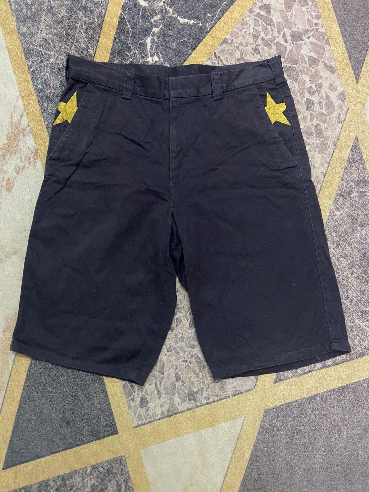 Japanese Brand × MasterPiece Shorts Pants MASTERPIECE STAR ⭐️ Size US 32 / EU 48 - 1 Thumbnail