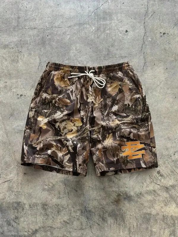 Japanese Brand Natsumi x Aki Print Y2k Shorts DRIP summer Vintage Size US 36 / EU 52 - 1 Thumbnail