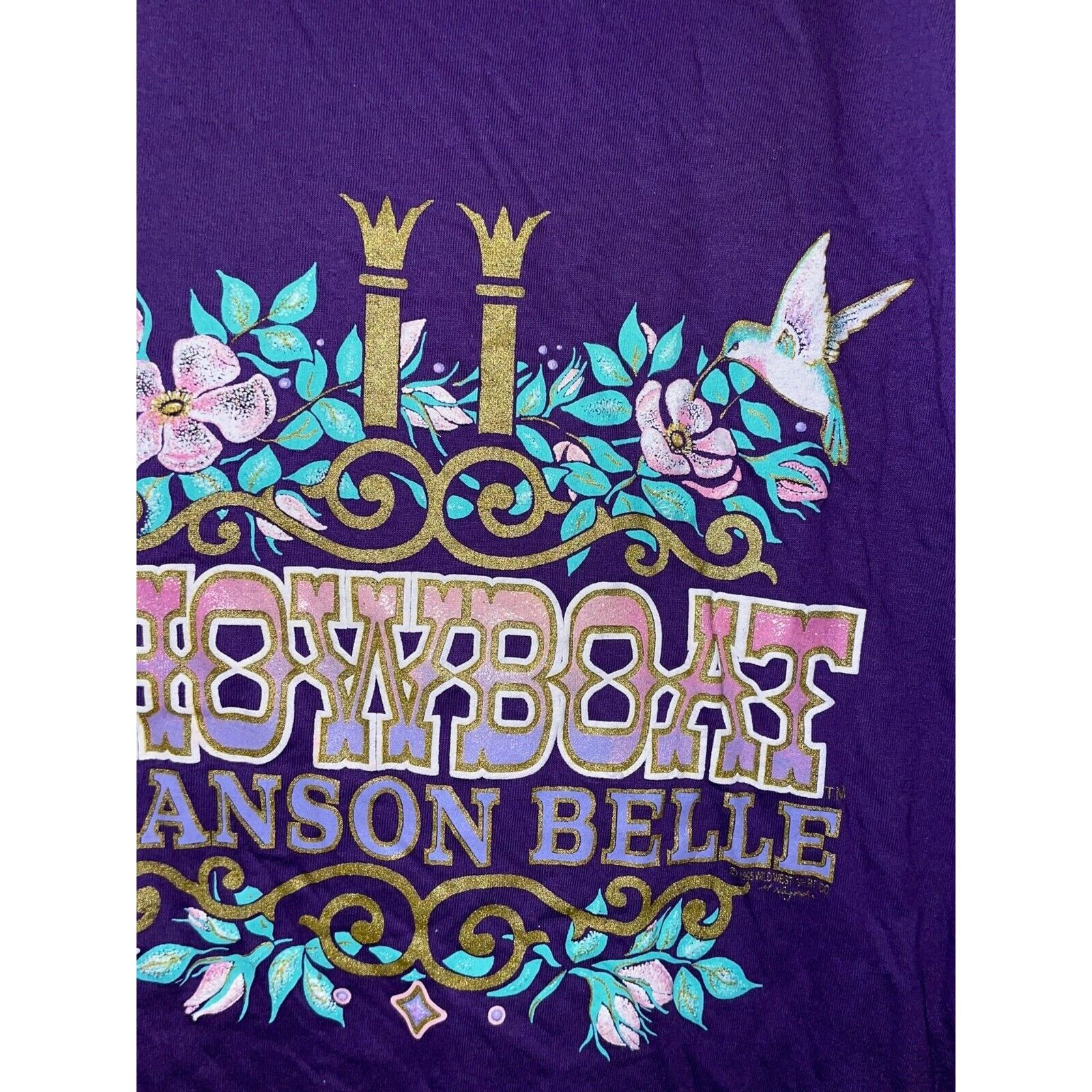 Jerzees Vintage Branson Belle Shirt Showboat Show Boat Tee VTG 90s M Size US M / EU 48-50 / 2 - 6 Thumbnail
