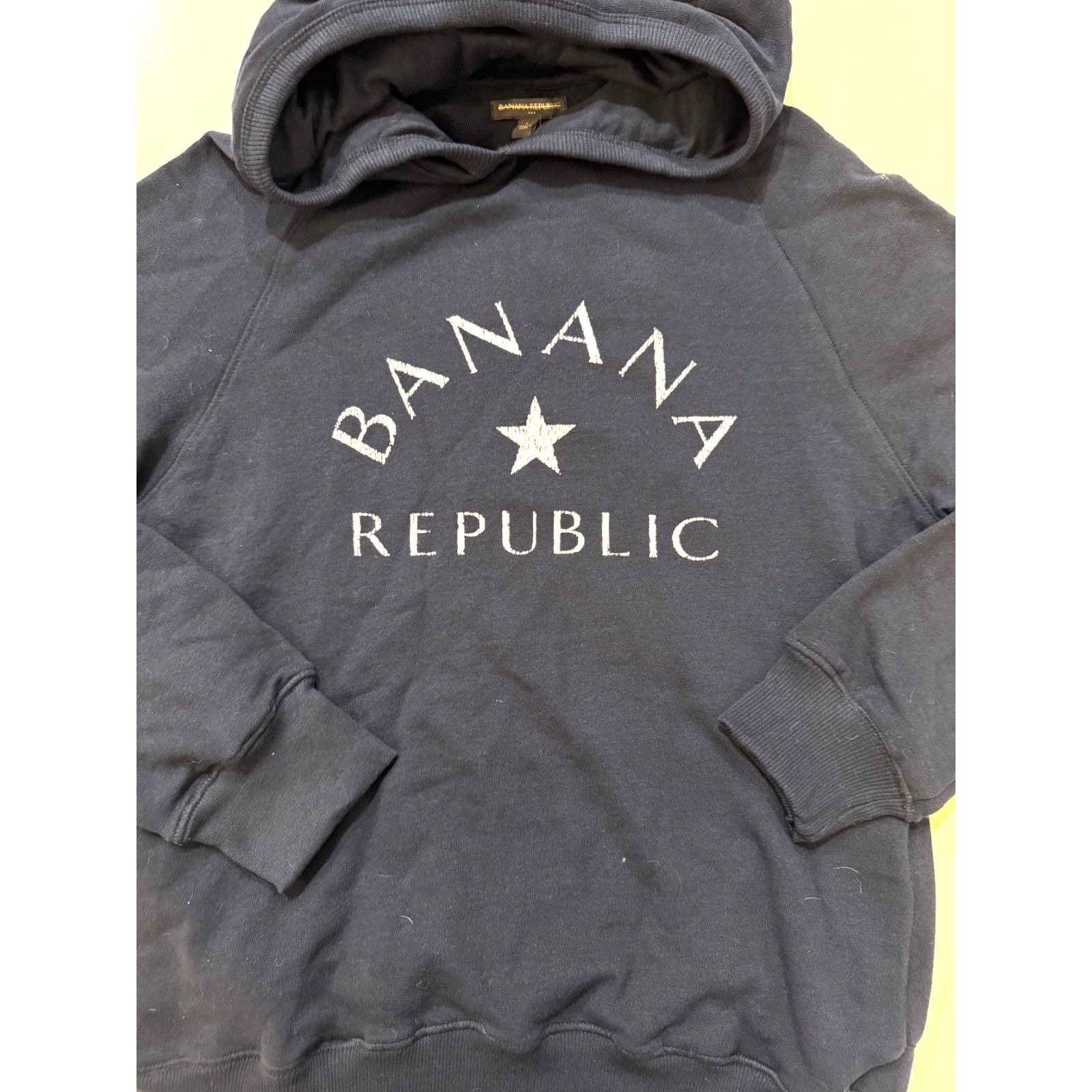 Banana Republic Banana Republic Hoodie Men LG Navy BR Graphic Sweatshirt NWT Size US L / EU 52-54 / 3 - 2 Thumbnail