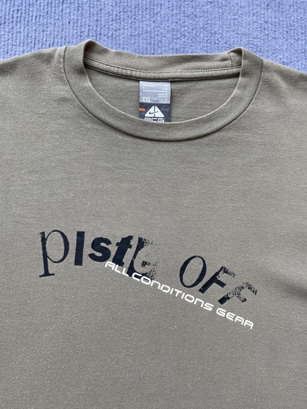 Nike ACG Vintage 2000’s Nike ACG “Piste Off, All Condition Gear” Tee Size US XXL / EU 58 / 5 - 4 Thumbnail