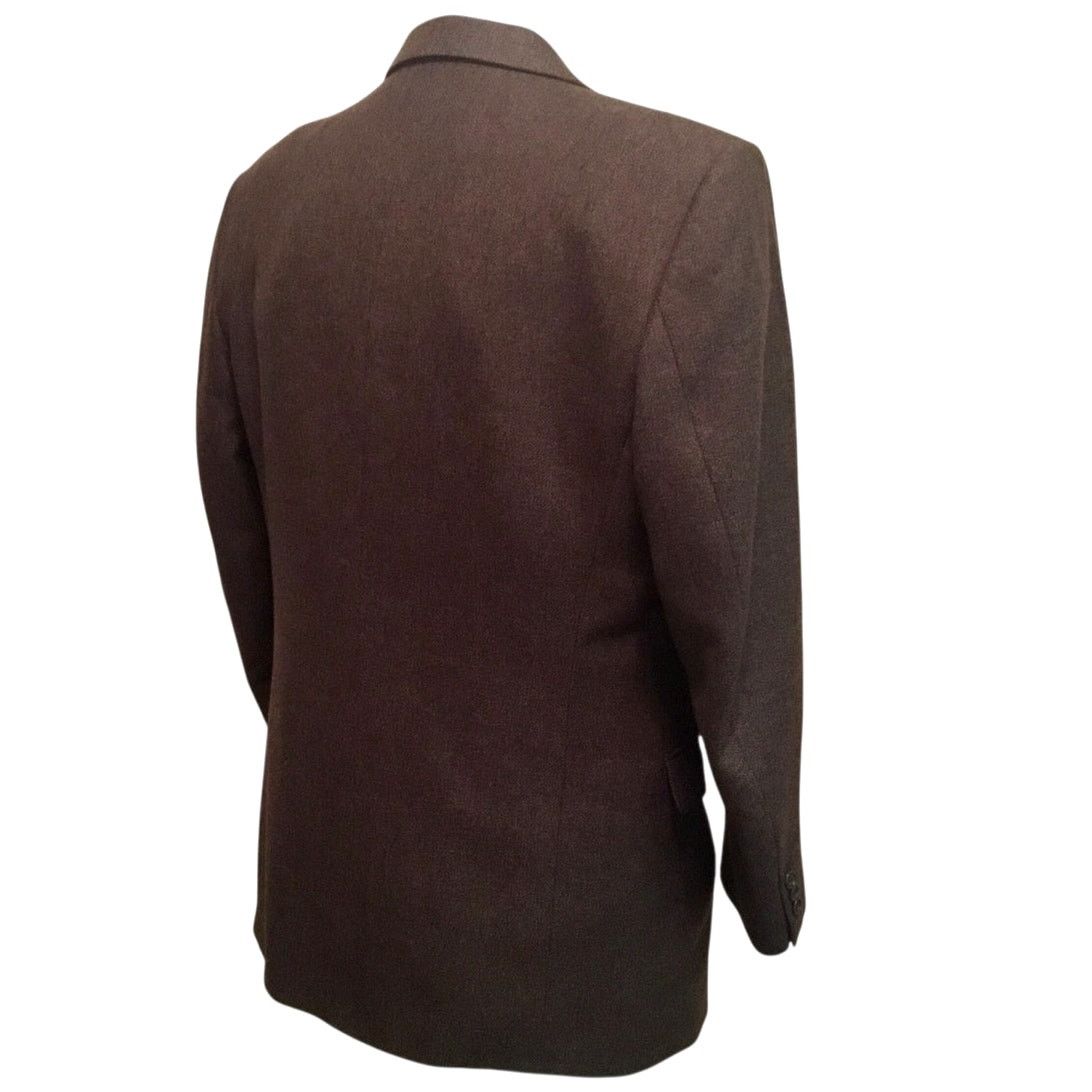 Other Calvin America Brown Herringbone Wool Sport Coat Size US M / EU 48-50 / 2 - 5 Thumbnail