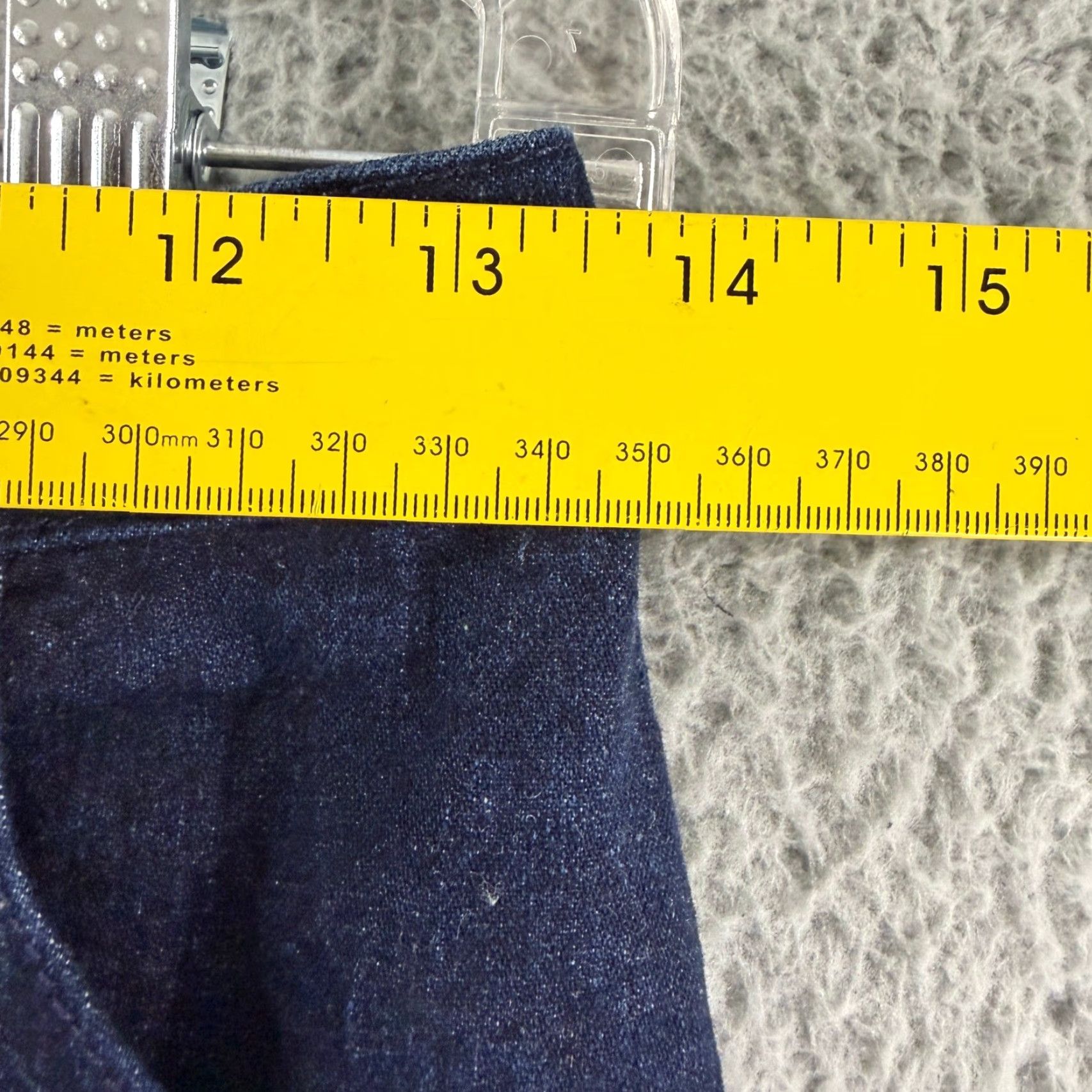 St. John VINTAGE St John Sport Denim Jeans Blue Jeans 4 Women High Rise Straight Leg 29in Inseam 27in Waist 5-Pocket Design Womens Size 27" / US 4 / IT 40 - 7 Thumbnail
