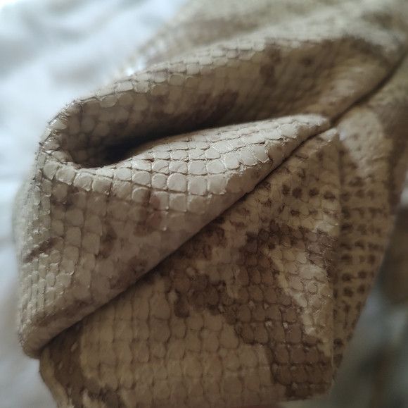 Vintage vintage Sharif snake textured handbag Size ONE SIZE - 7 Thumbnail