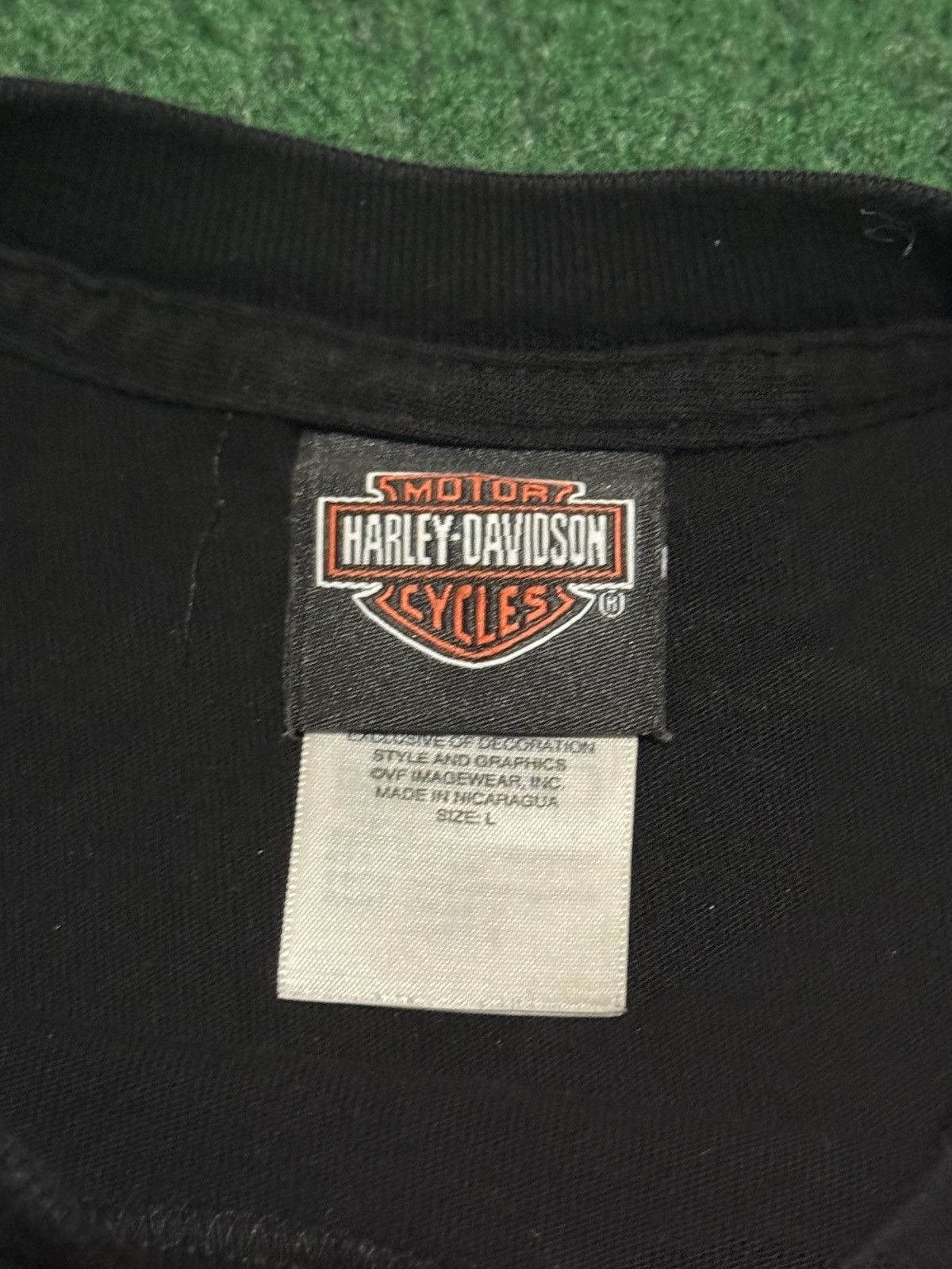 Harley Davidson Y2K Harley Davidson Flame Large Biker Twin Cities T Shirt Size US L / EU 52-54 / 3 - 3 Thumbnail