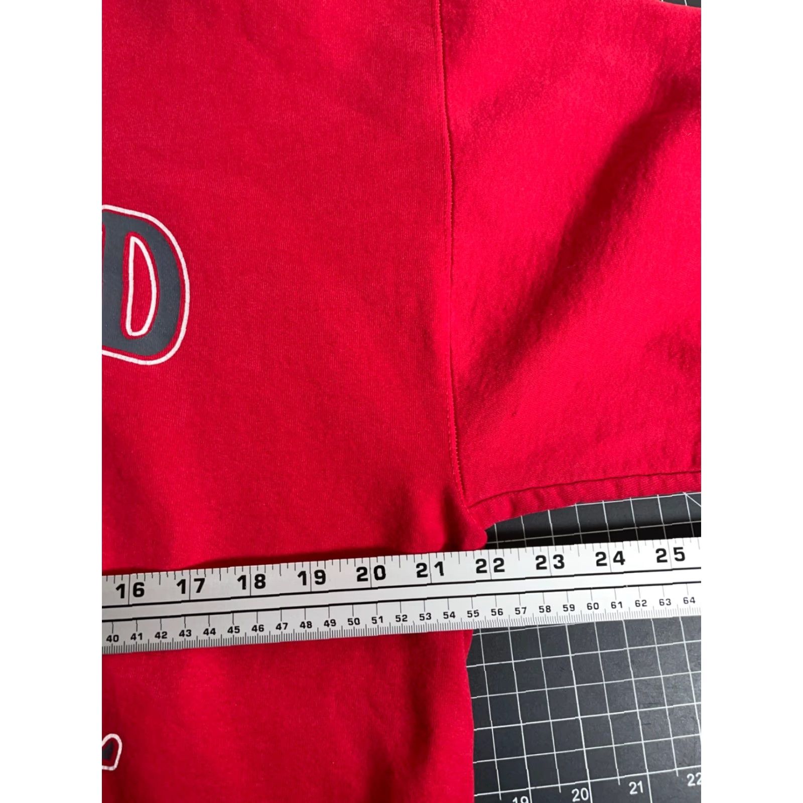 Jerzees VINTAGE Jerzees Bedford Michigan Mules Softball Sweatshirt Adult Large Red Crew Neck Pullover Sweatshirt Graphic Print 90s Sports Men Size US L / EU 52-54 / 3 - 5 Thumbnail