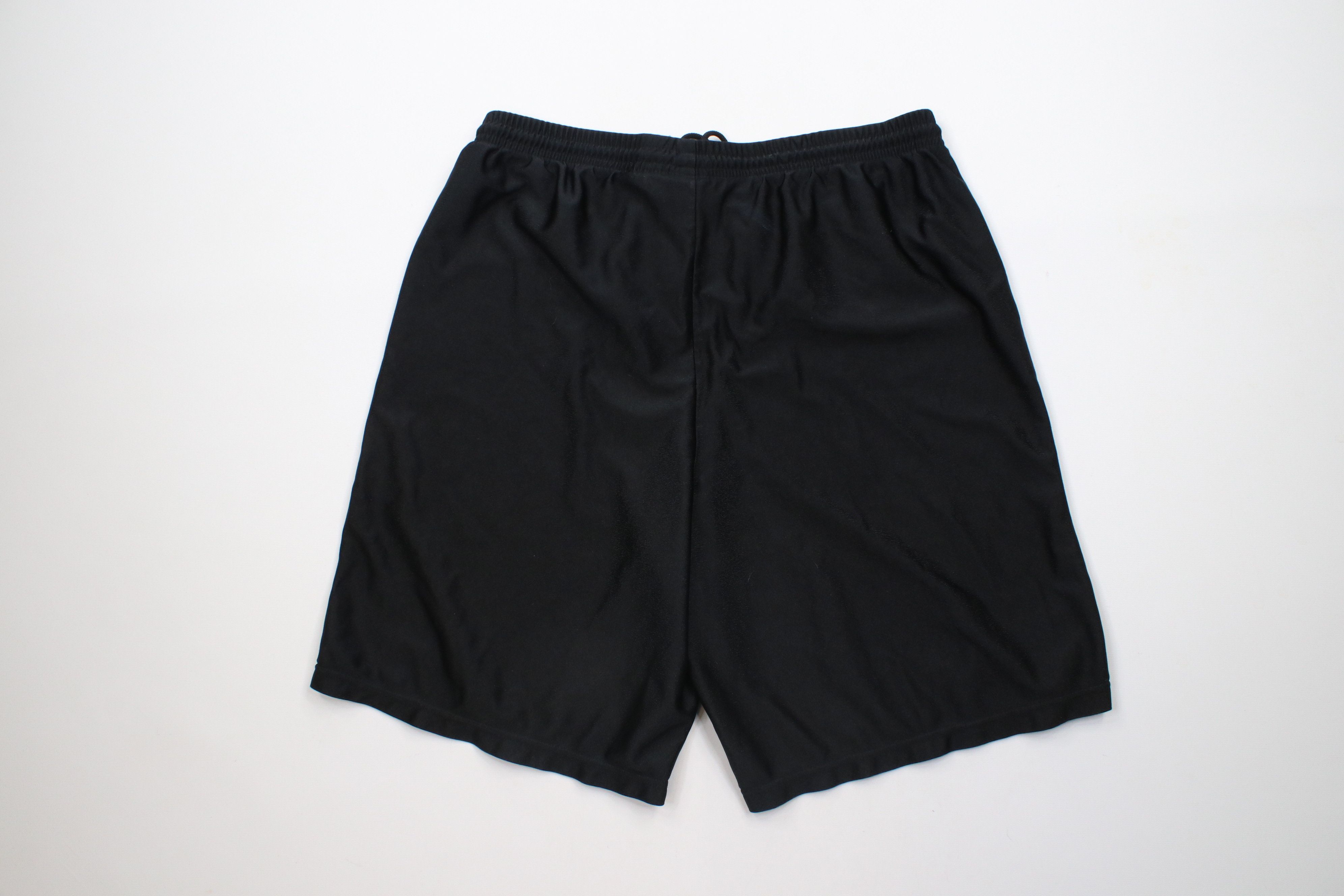 Nike × Vintage Vintage Nike Scott Mini Swoosh Shorts Black Polyester USA Size US 32 / EU 48 - 8 Thumbnail
