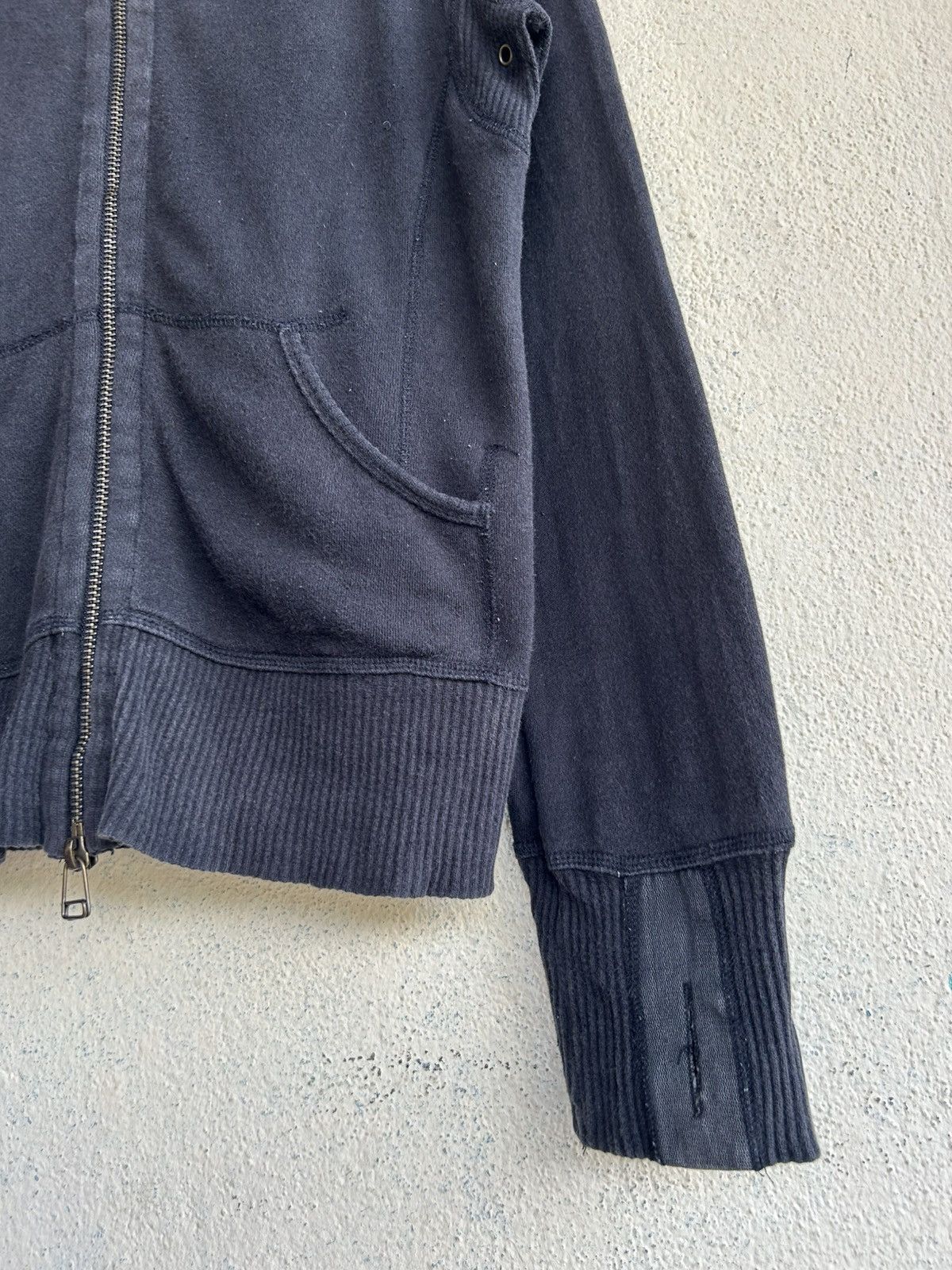 GOA G.O.A Zip Up Sunfaded Hoodie Size ONE SIZE - 5 Thumbnail
