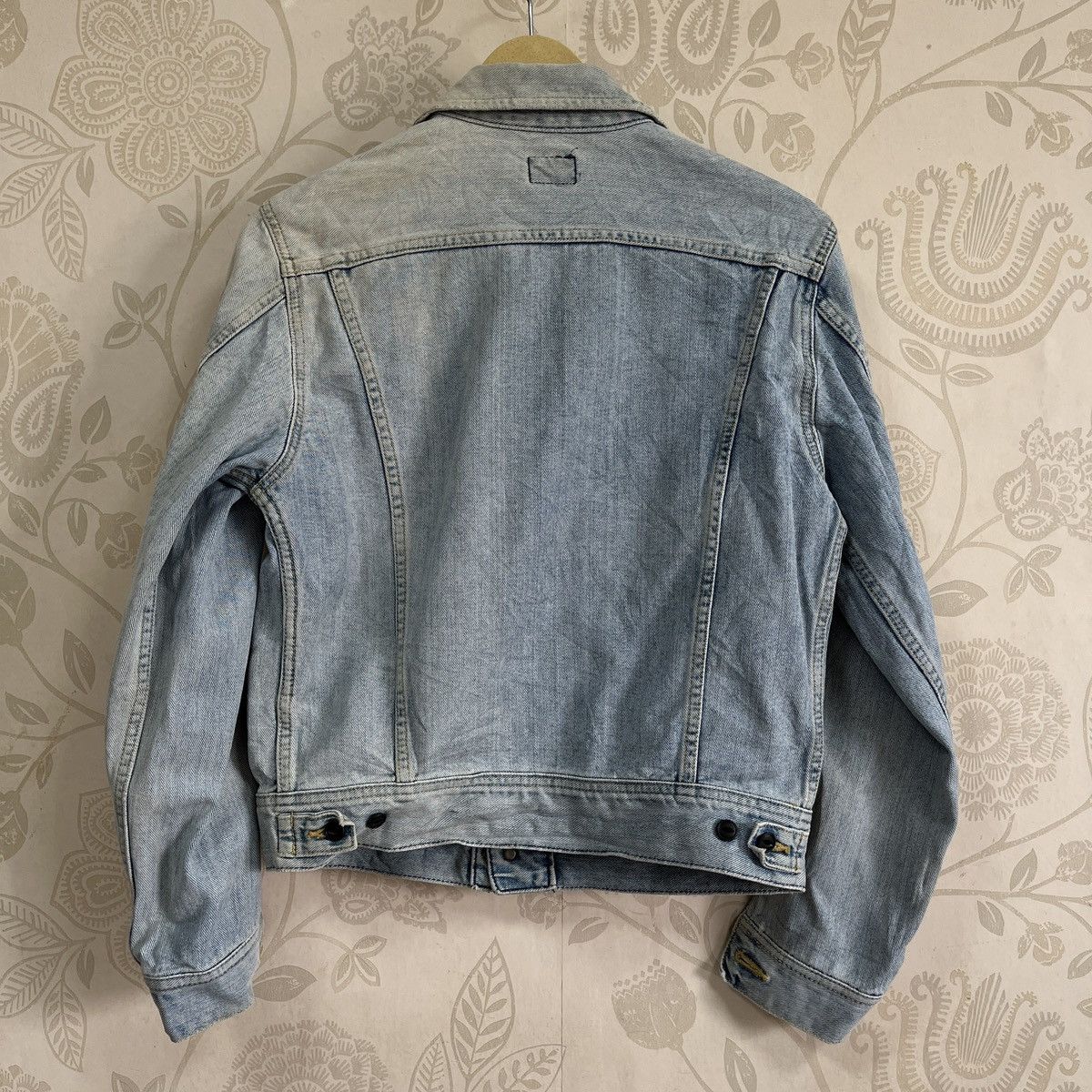 Lee Vintage 1980s Lee Storm Left Hand Denim Trucker Jacket 🇯🇵 Size US M / EU 48-50 / 2 - 4 Thumbnail
