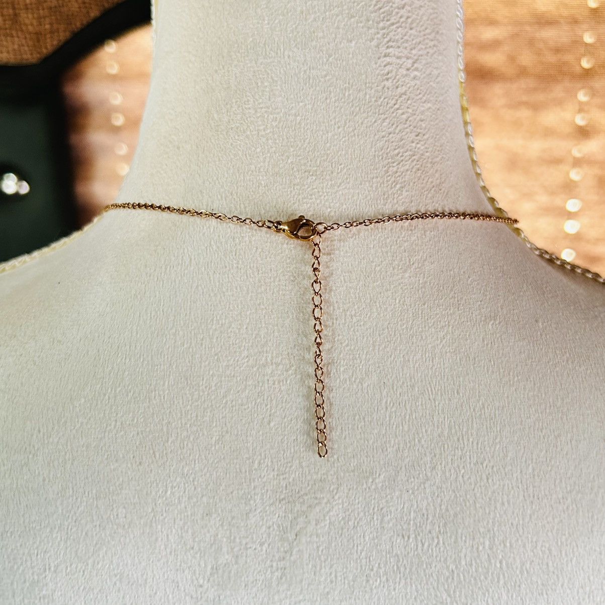 Handmade Handcrafted brass lizard pendant on chain necklace Size ONE SIZE - 4 Thumbnail