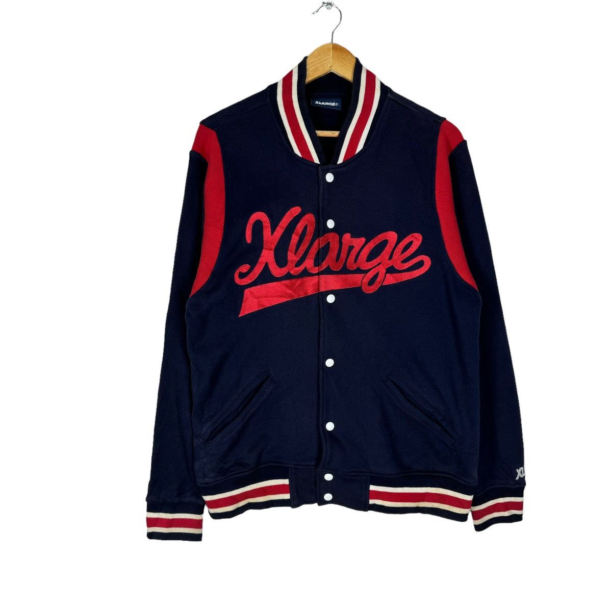 X-LARGE ☀️XLARGE VARSITY SNAP BUTTON JACKET LIKE SUPREME Size US L / EU 52-54 / 3 - 2 Thumbnail