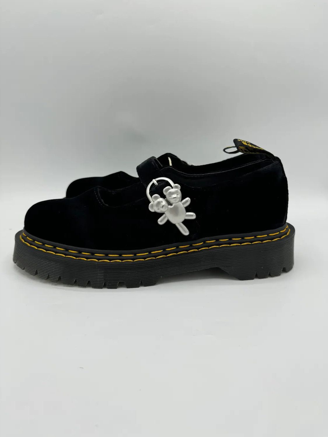 Dr. Martens × Heaven by Marc Jacobs Heaven x Dr. Martens Mary Jane Addina Velvet Black Size US 10 / EU 43 - 6 Thumbnail
